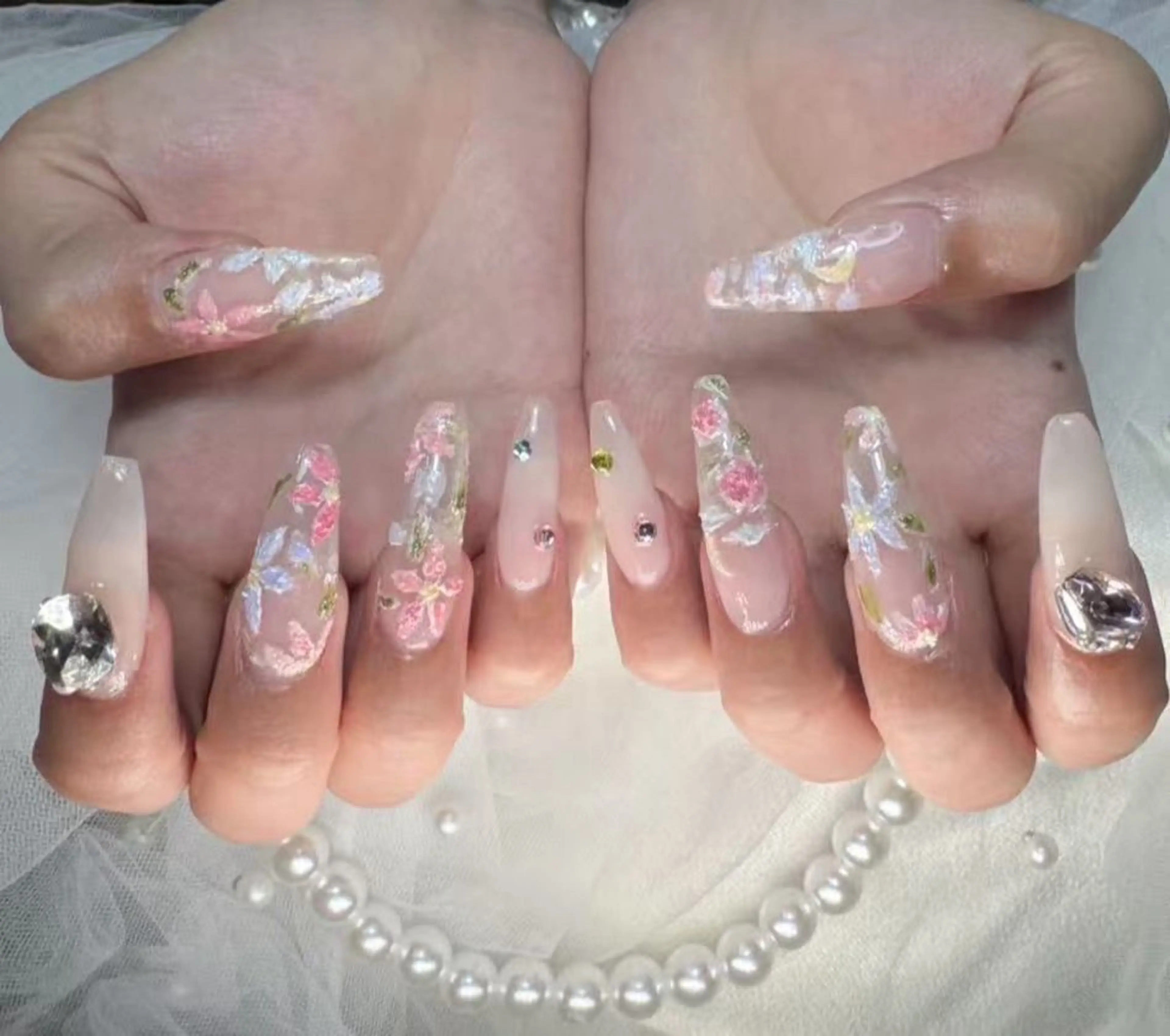 ネイル ハンドネイル SYU SYU所属・WO MIAOのネイルデザイン