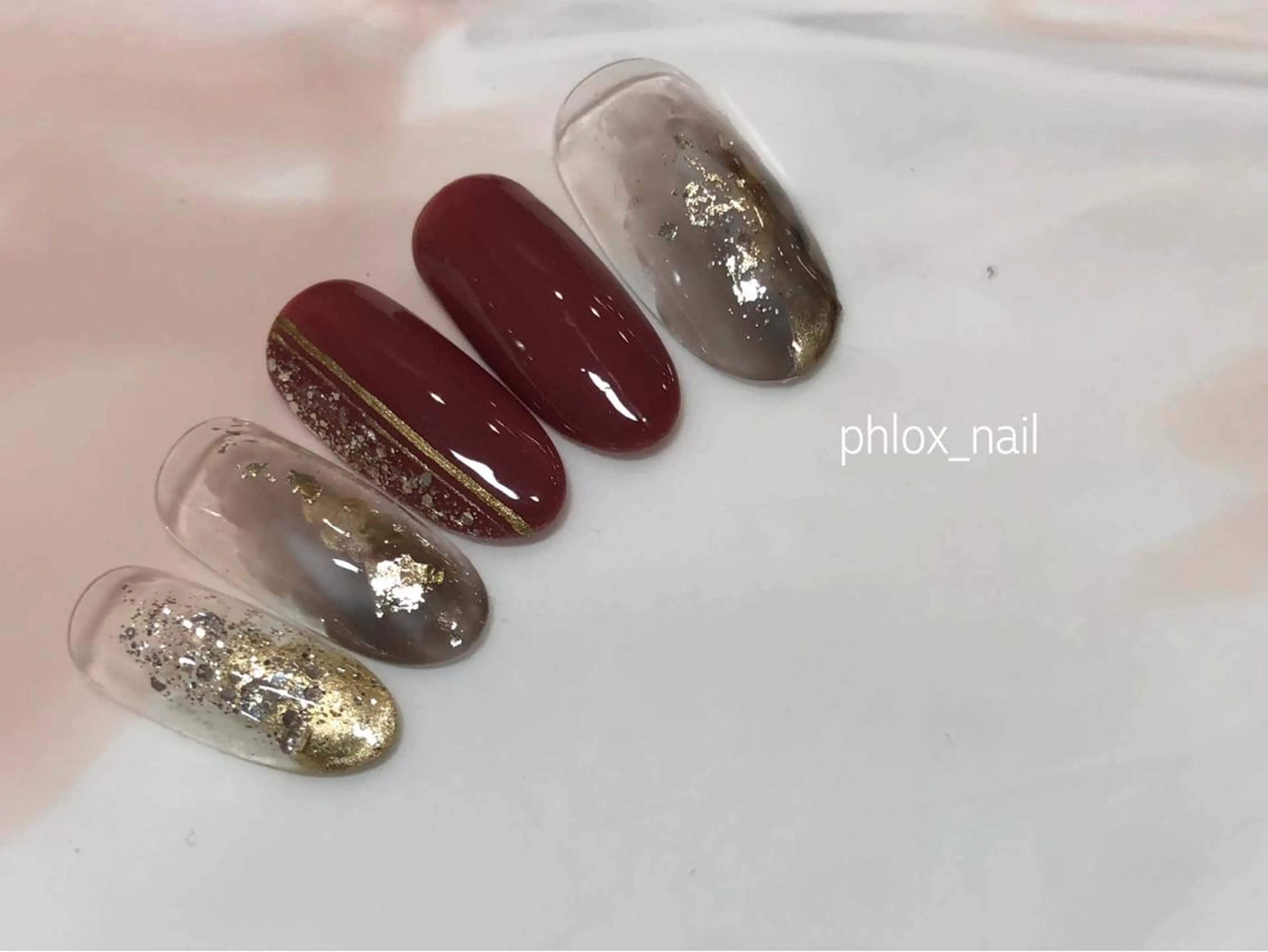 ネイル s/w ＿shokoのネイルデザイン