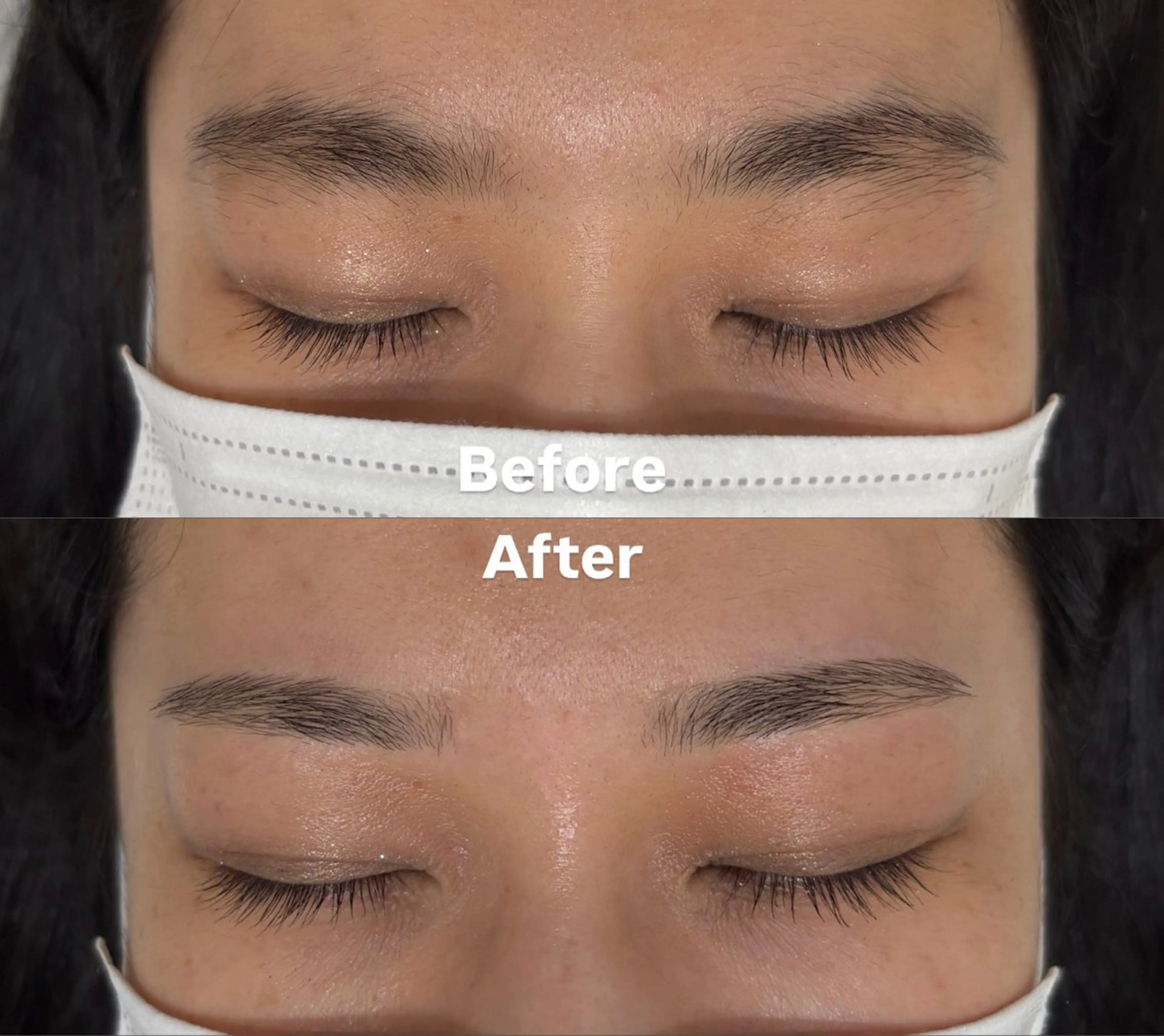 アイブロウ eye lash  Lucia 難波所属・ひらおか ういの眉毛・アイブロウイメージ