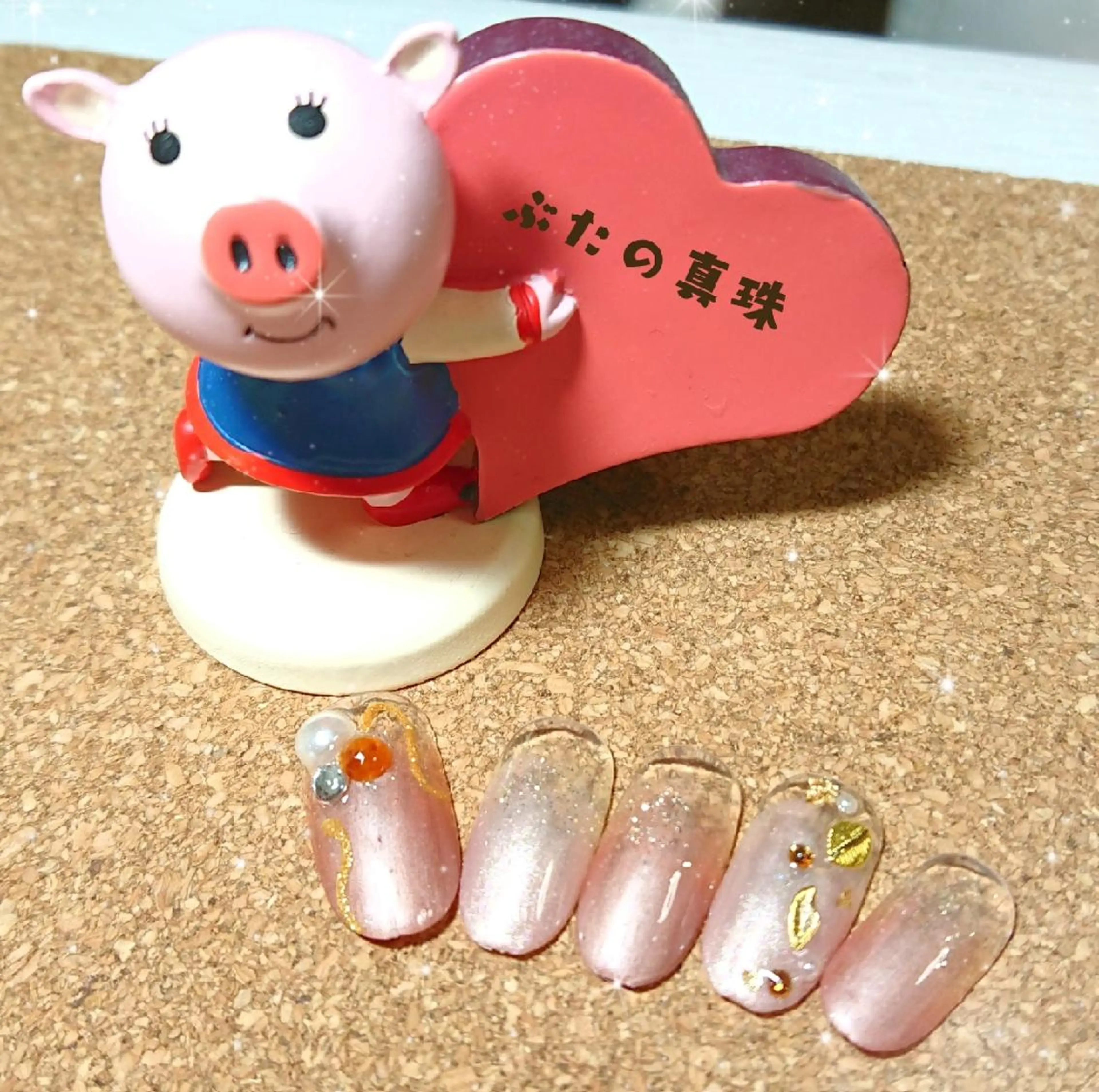 ネイル ハンドネイル 林 珠里のネイルデザイン