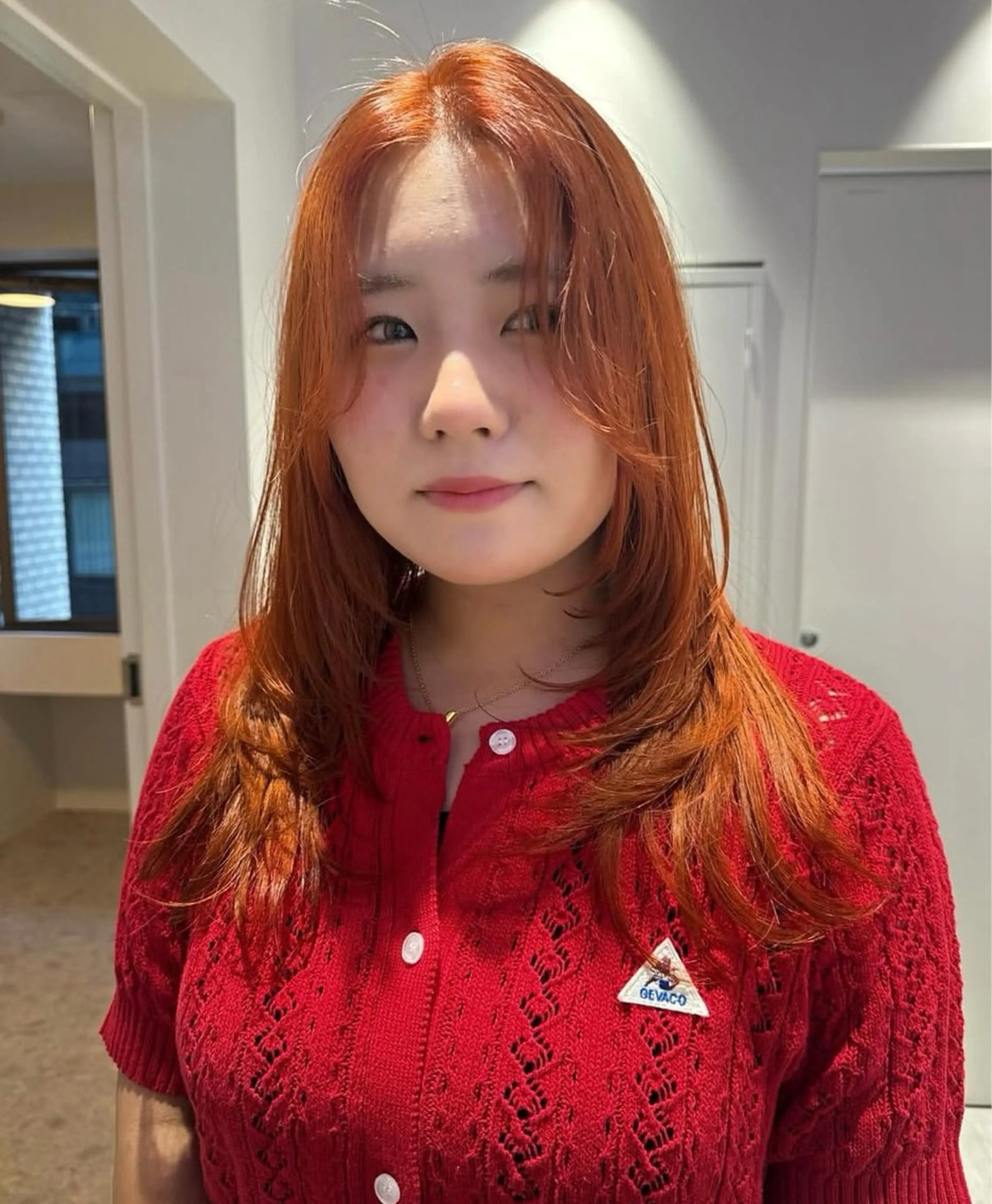 セミロング ヘアカラー ICON.博多所属・anon iconのヘアスタイル