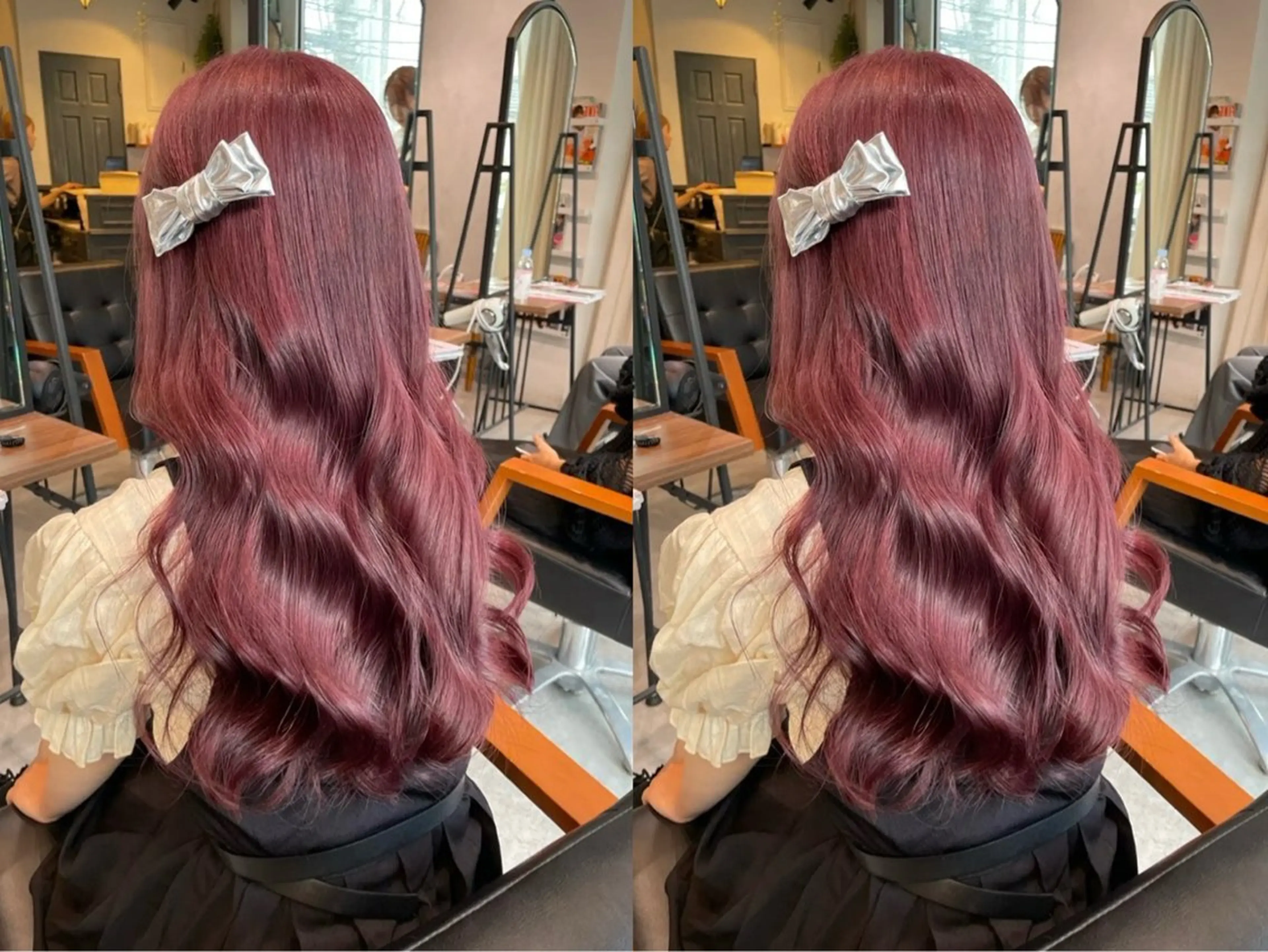 ロング カラー Rinka🌷🩶 艶カラー🫧まつパのマツエク・マツパデザイン