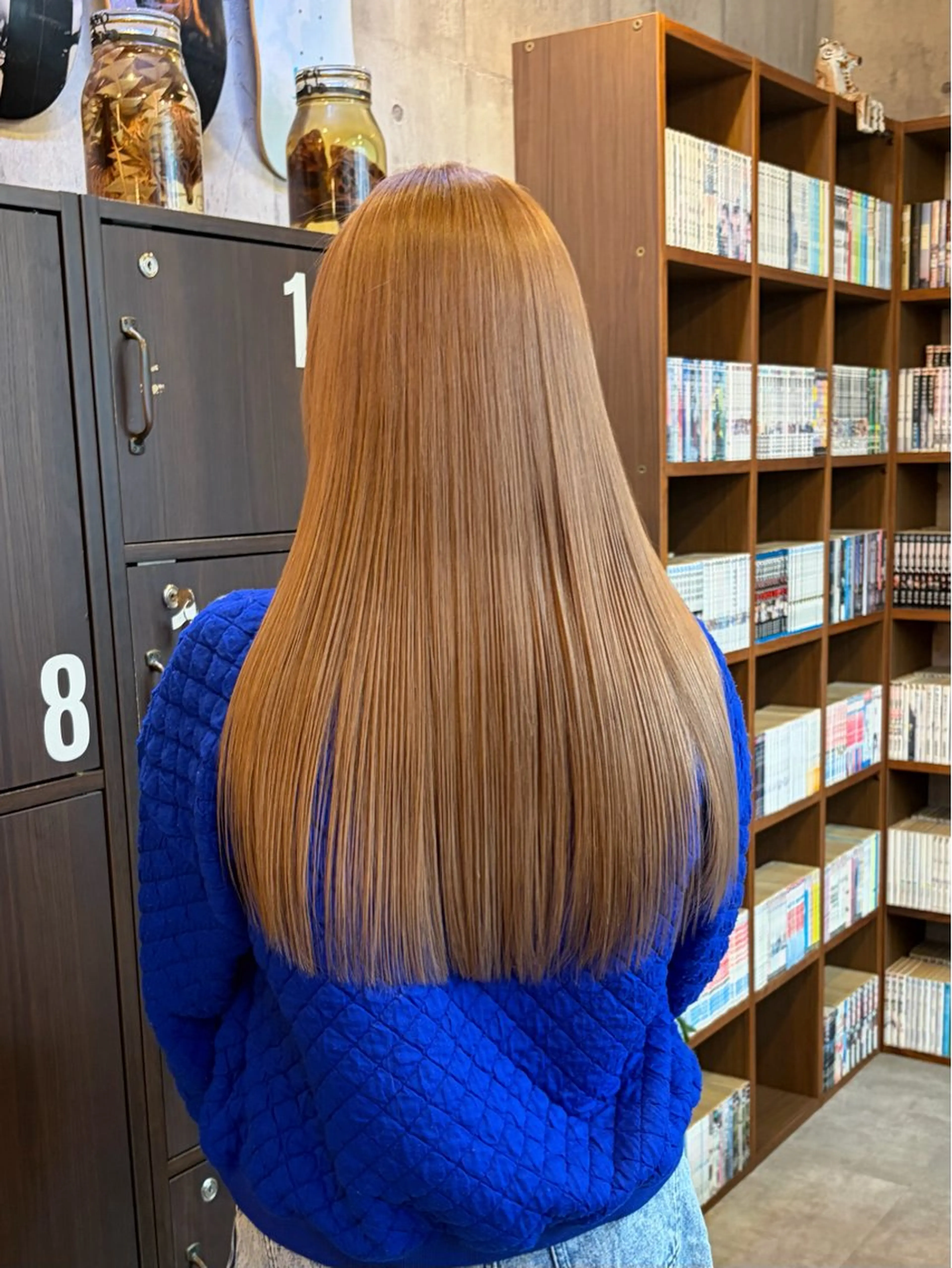 カラー ベージュカラー ミルクティーベージュ 竹内 春奈のヘアスタイル