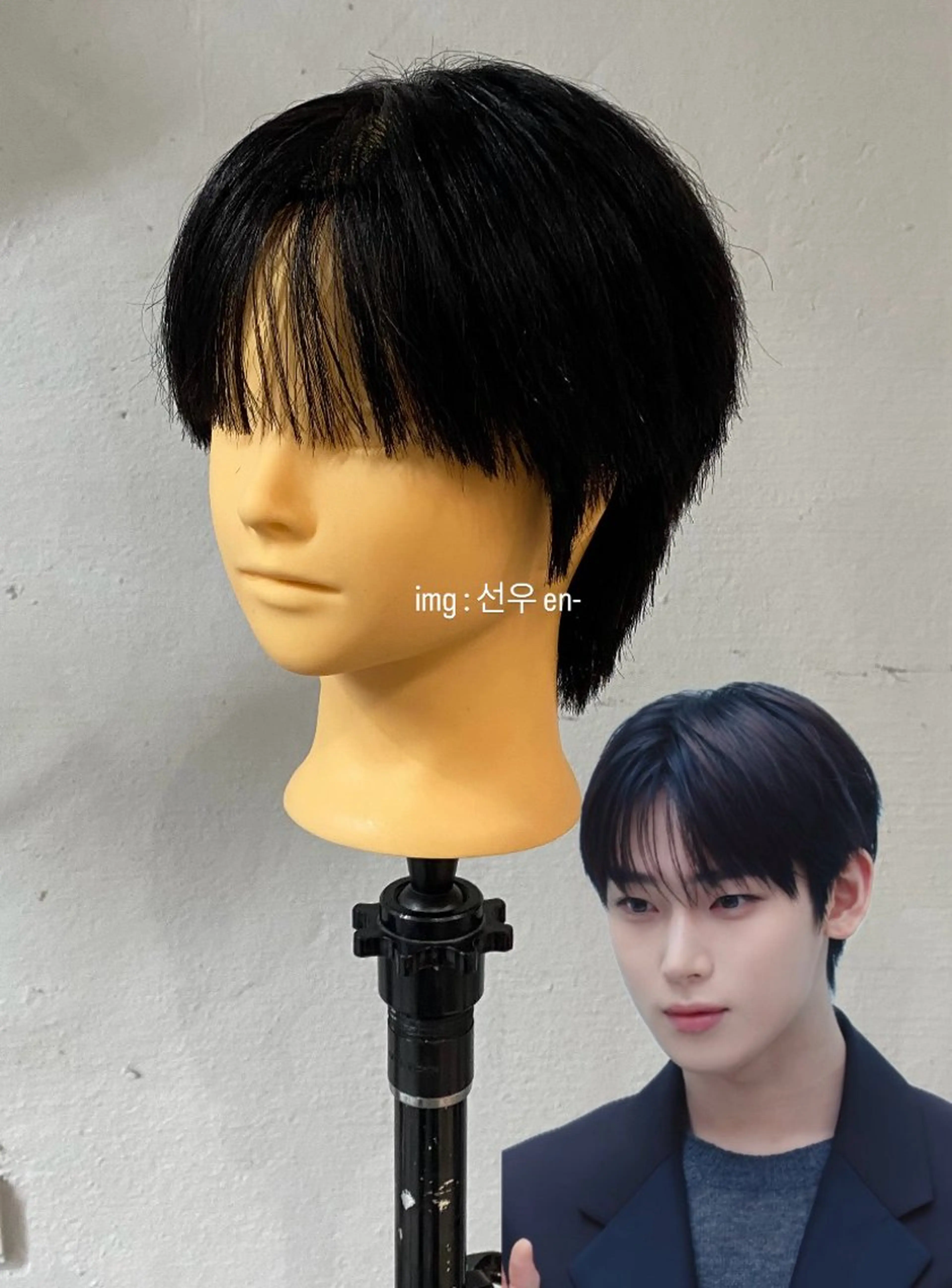 メンズ マッシュ シースルーマッシュ LUAU Ao所属・韓国ヘア/梅田 / shiinaのヘアスタイル