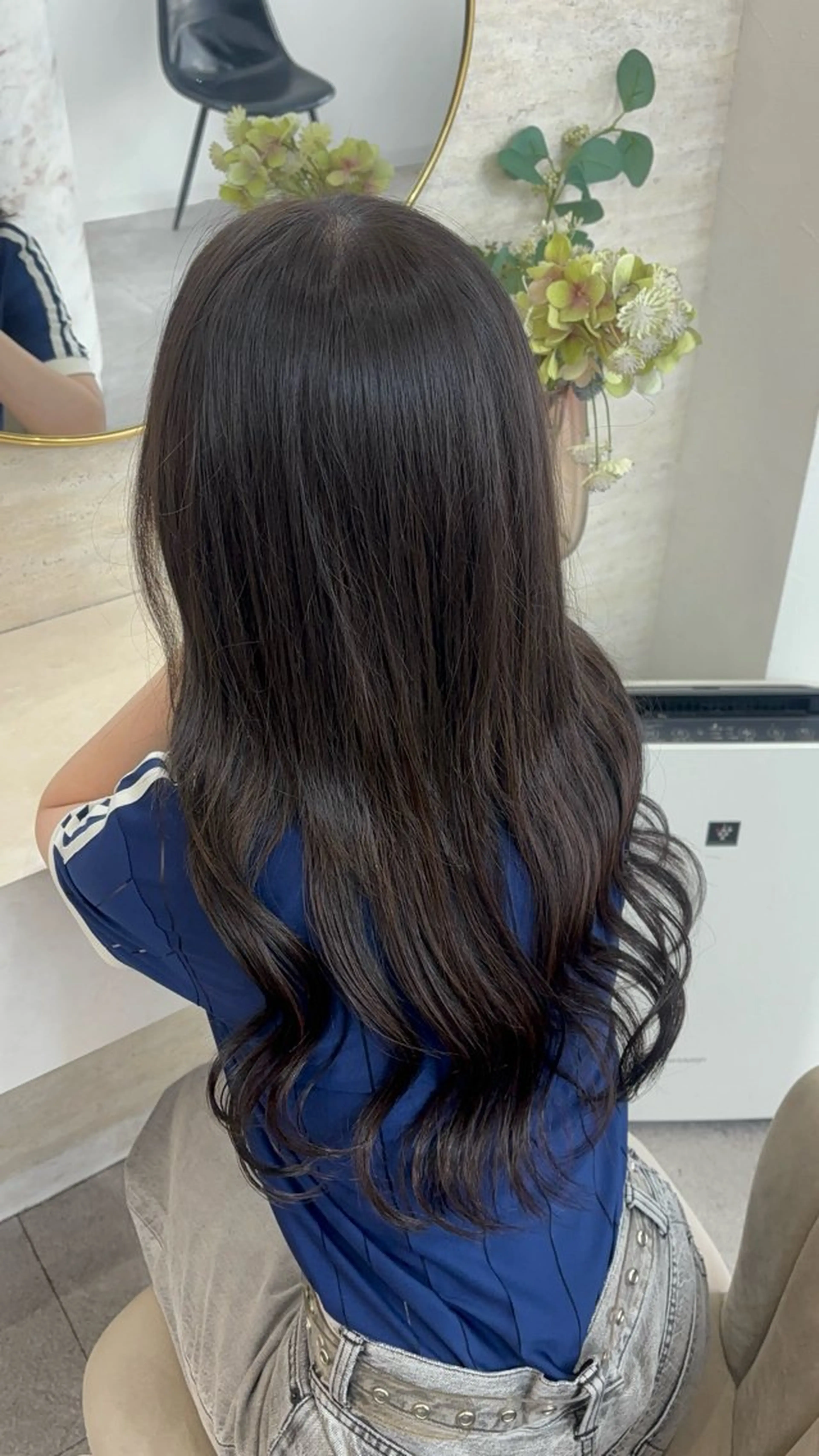 ロング カラー himari/カラー モデル募集🤎/熊谷のヘアスタイル