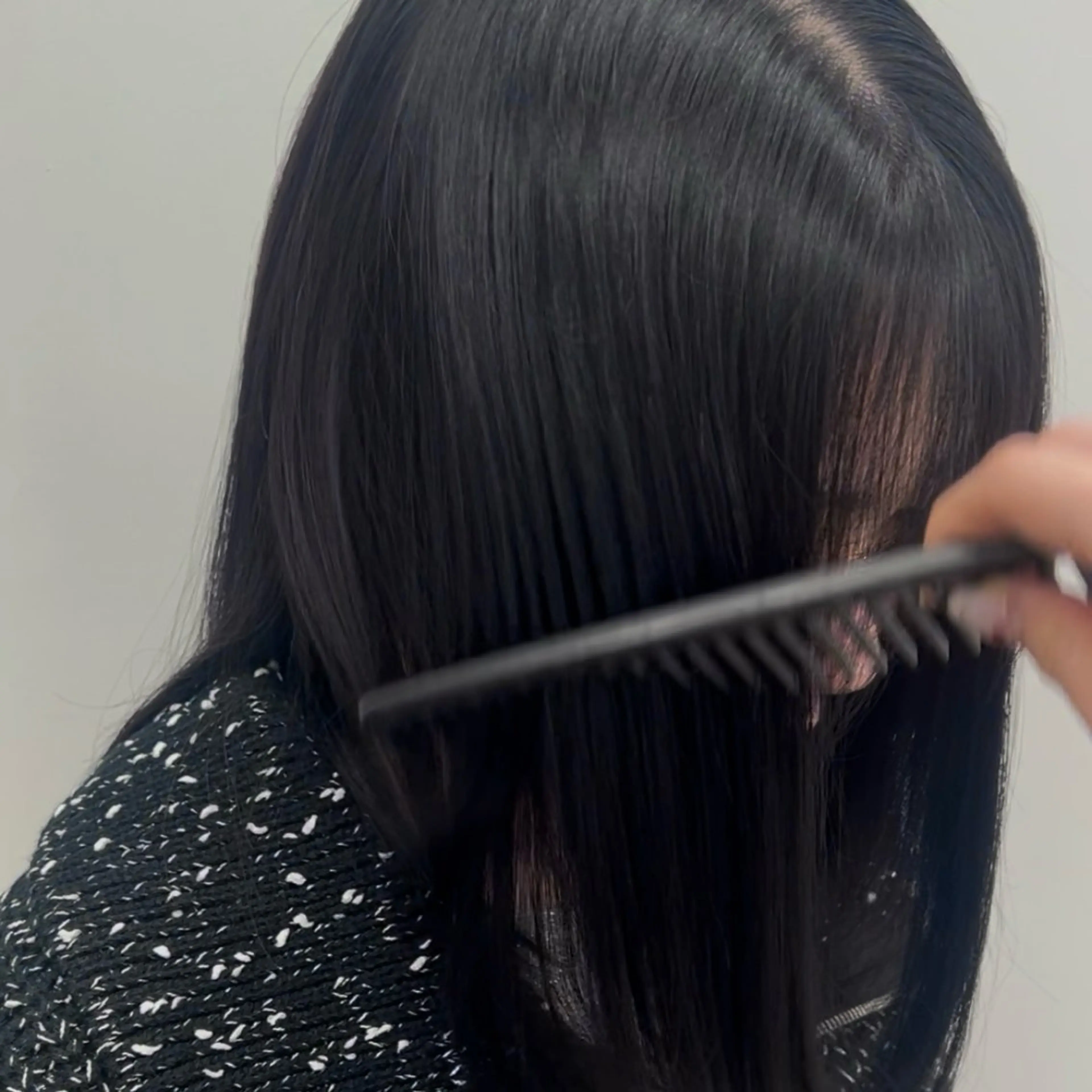 ミディアム ヘアカラー Lomalia もえかのヘアスタイル