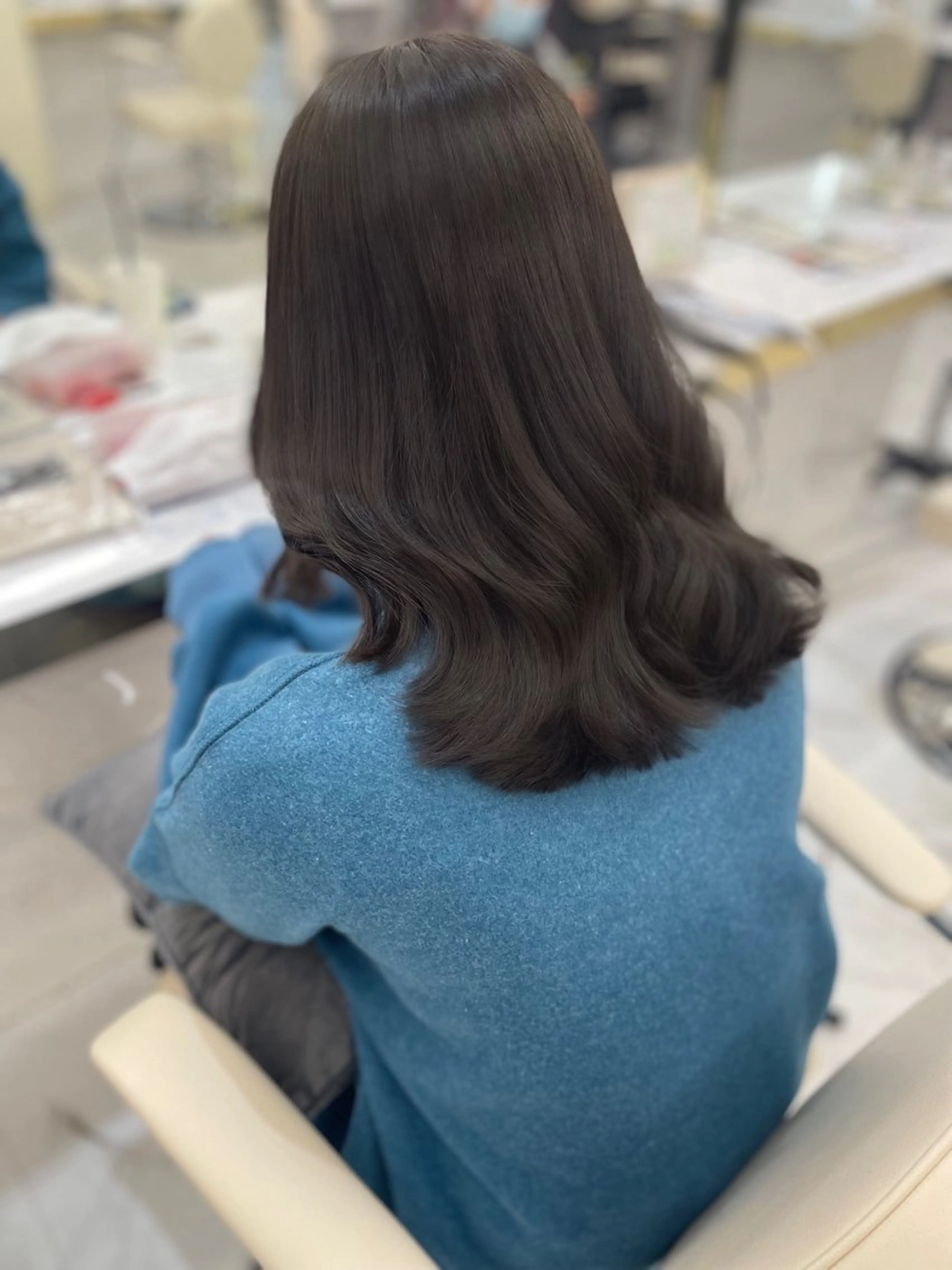 セミロング 似合わせのプロ🕊 美髪矯正/ioriのヘアスタイル