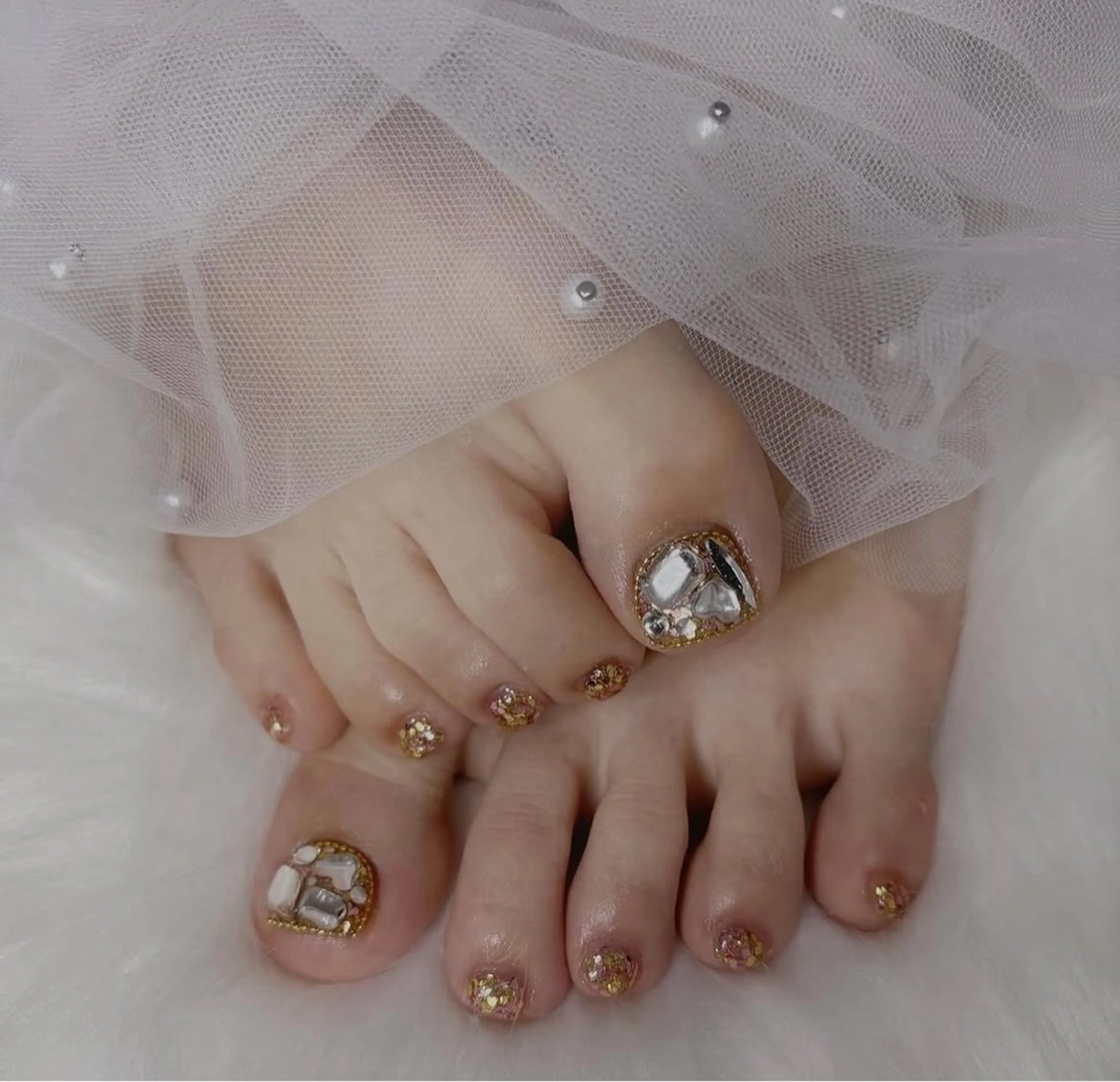 （ミニモ限定）フット持ち込みデザイン（アート2本）の写真