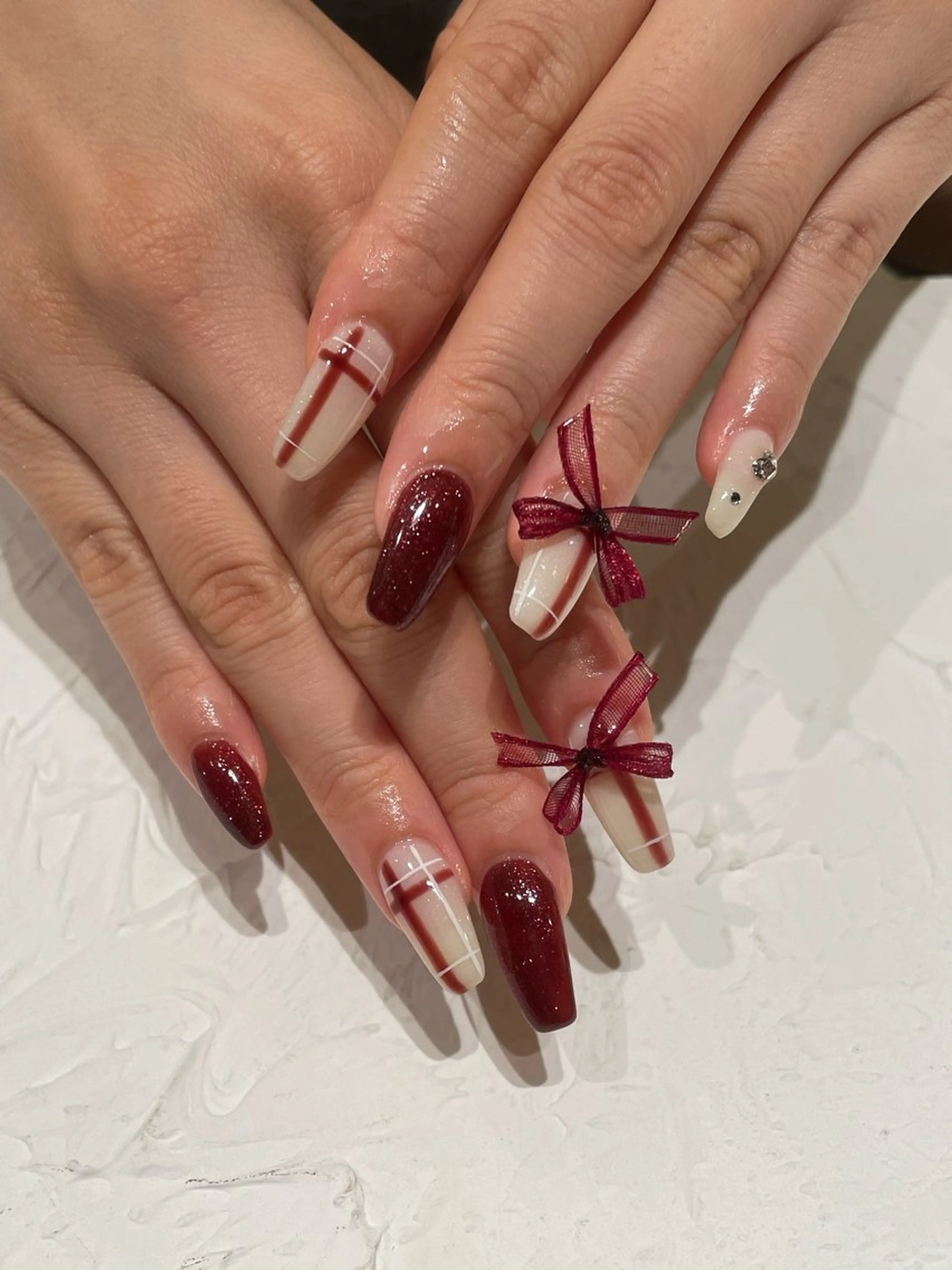 ネイル 肝付 朋佳のネイルデザイン