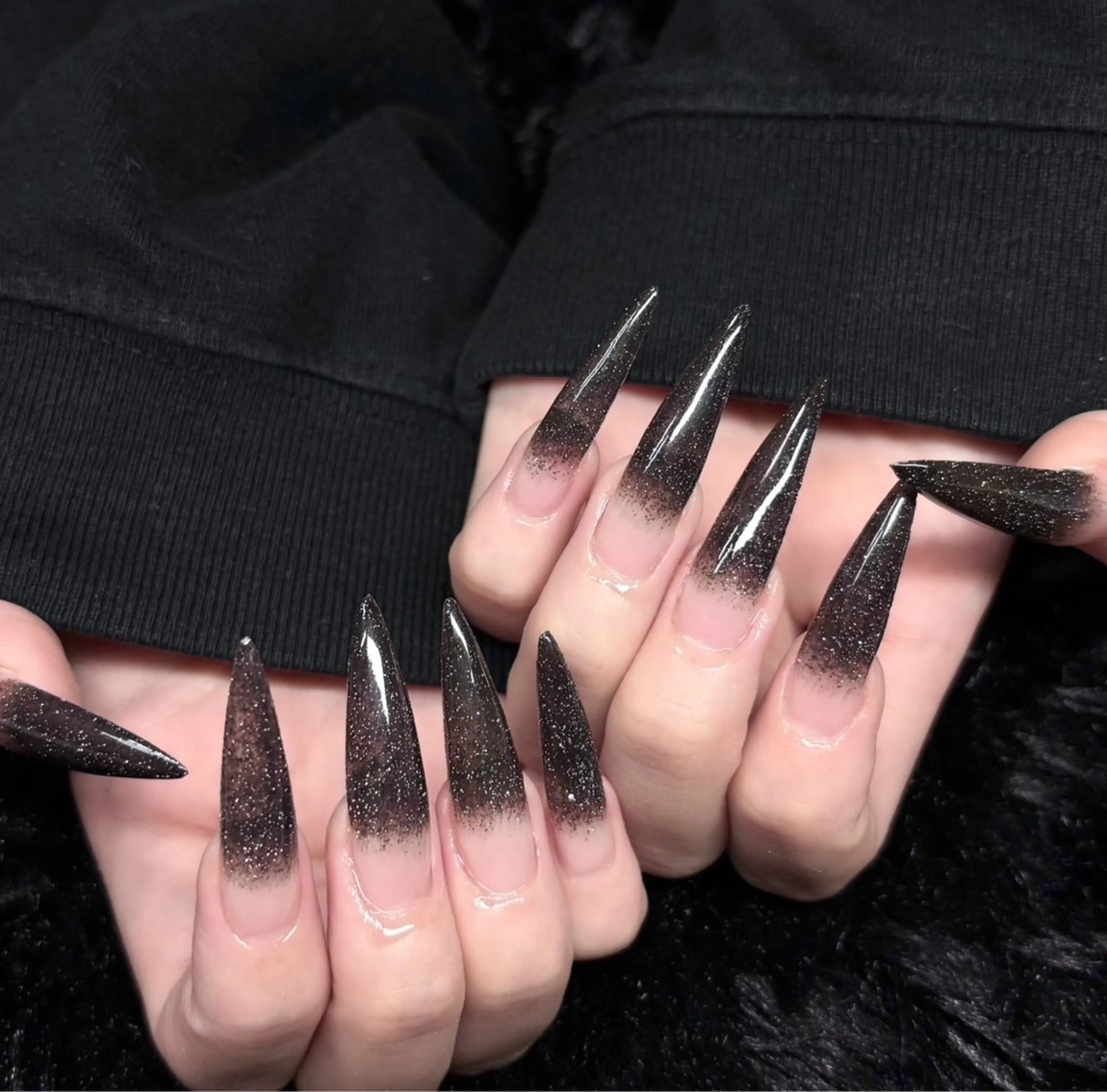 *.+ﾟチップ長さだし10本＋ラメグラ¥7,700*.+ﾟ(オフなし)の写真