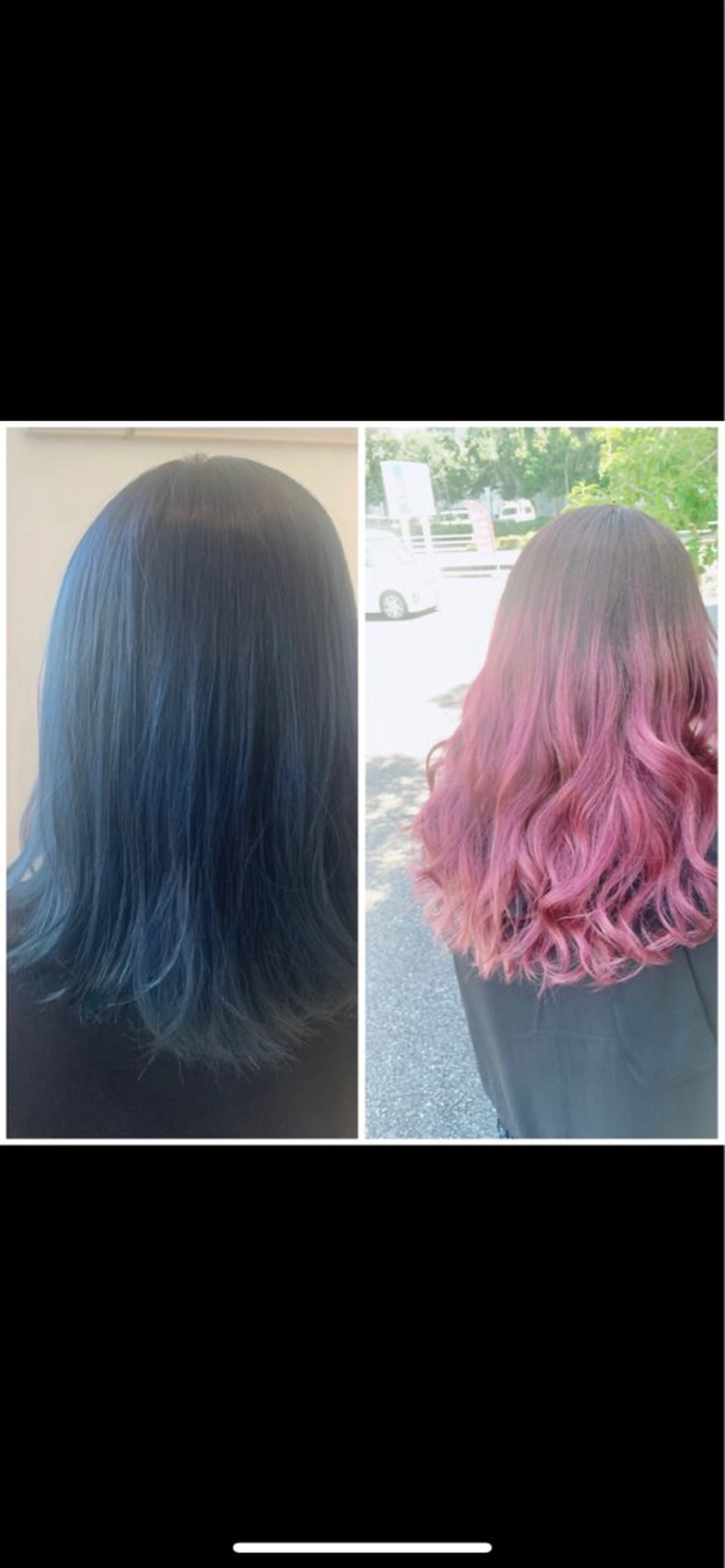 カラー ブリーチ ブルーカラー ハイライトカラー ピンクカラー hair make　earth熊本嘉島店所属・小久保 彰子のヘアスタイル