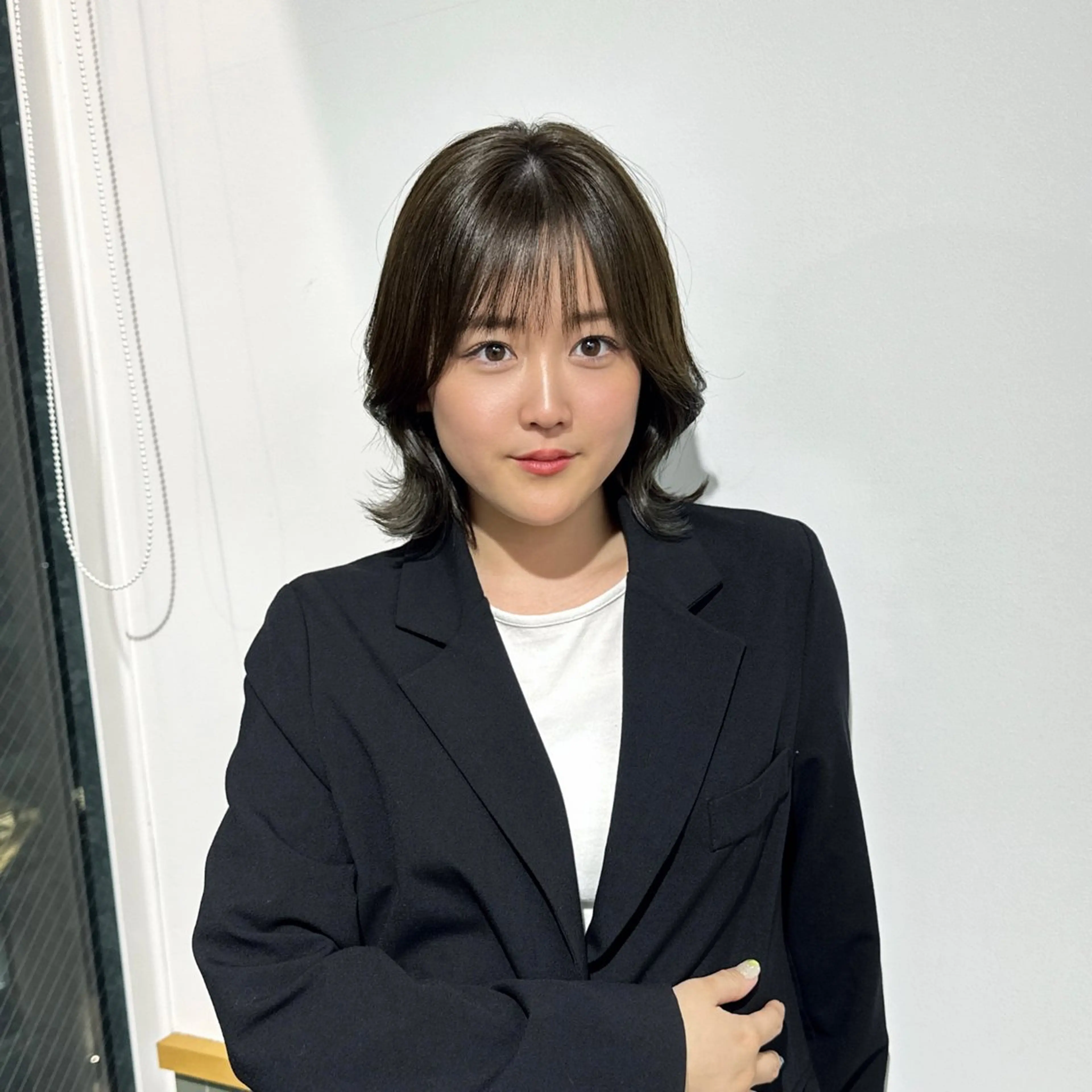 ミディアム カラー カット ヘアカラー トリートメント ブリーチなし/レイヤ ー特化🌈Tommyのヘアスタイル