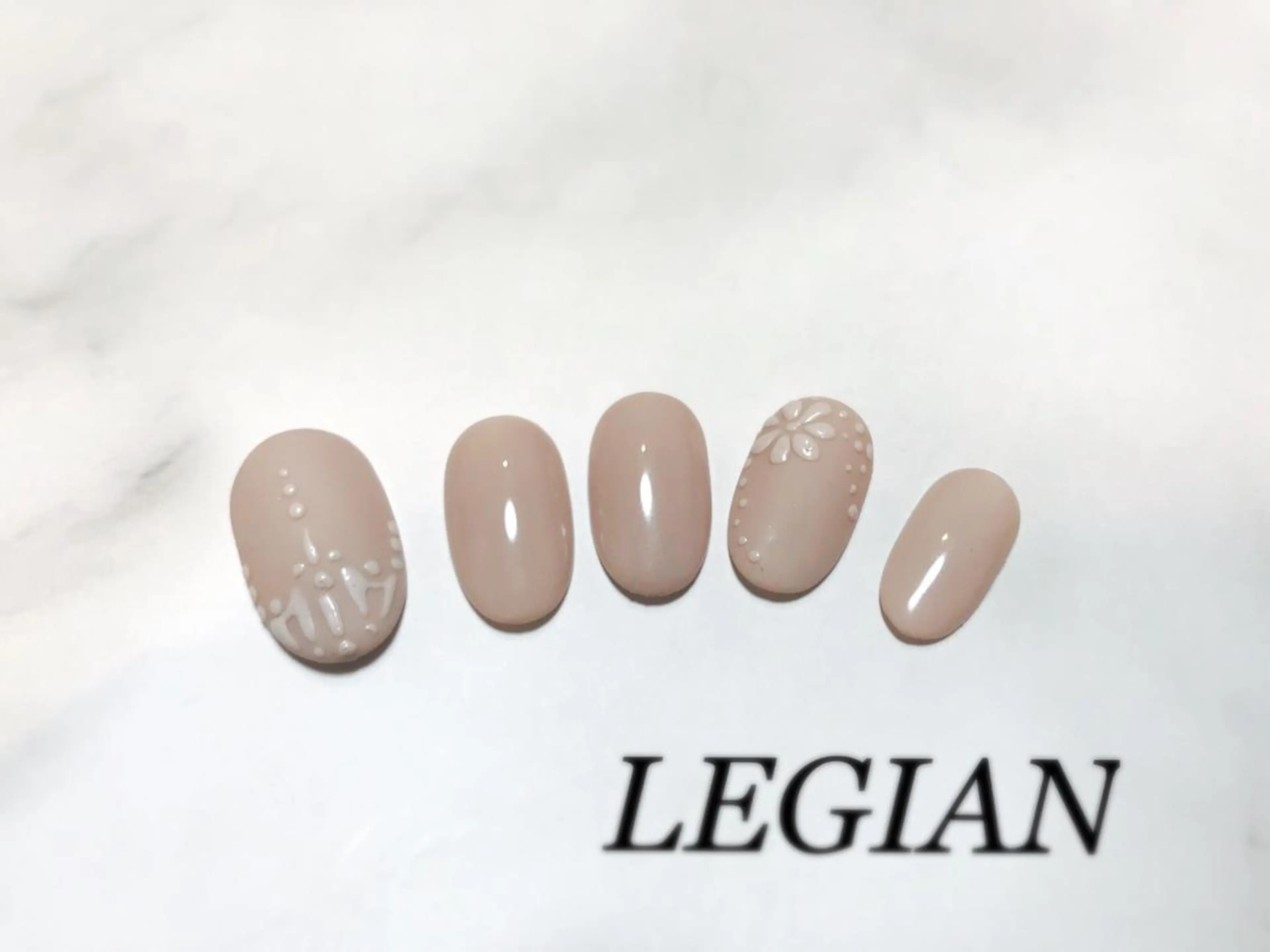 ネイル アートネイル オフィスネイル ワンカラーネイル シンプルネイル 古川 真理枝のネイルデザイン