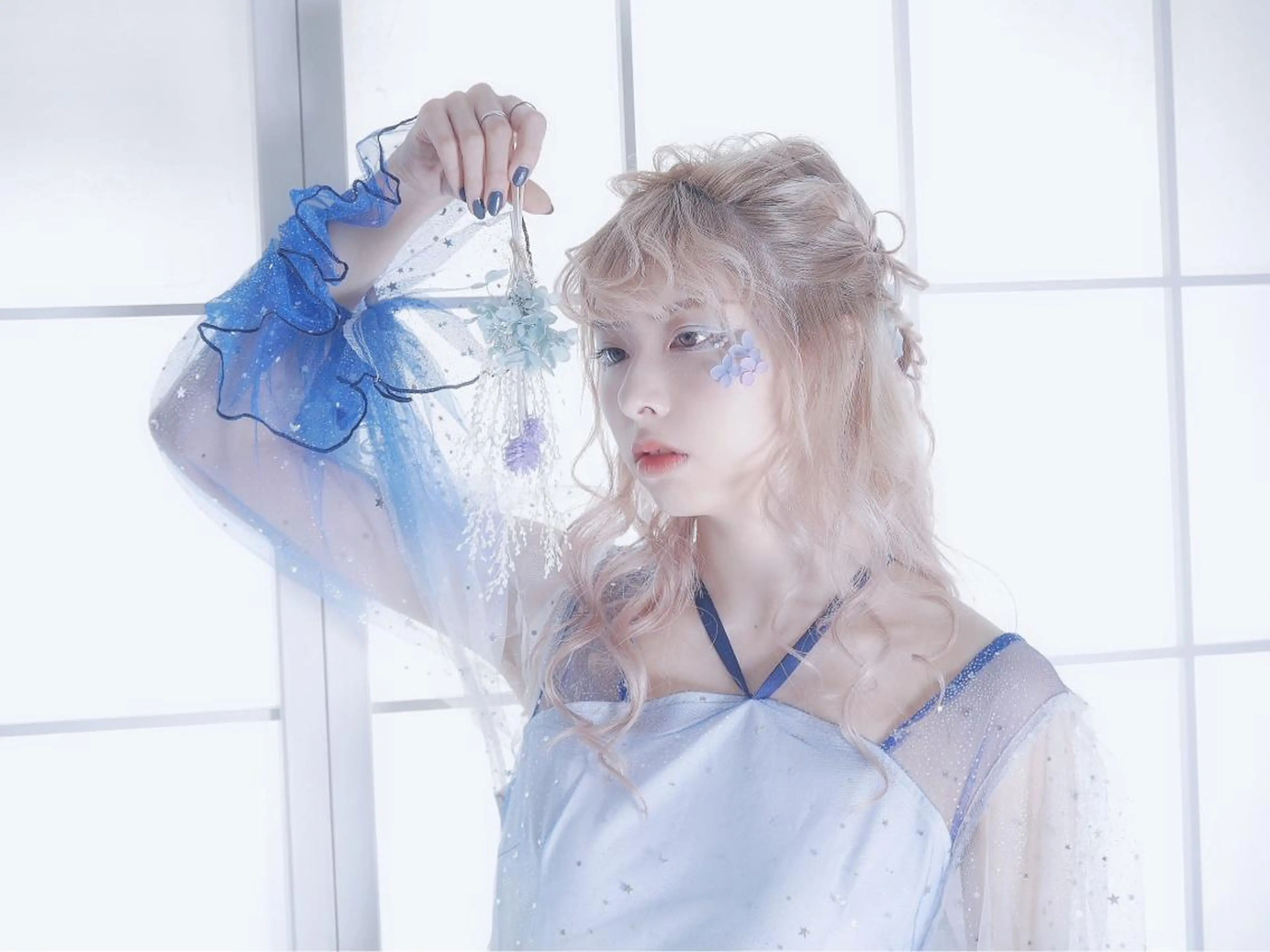 ロング ヘアアレンジ ヘアセット JUNSHIN🦋 ヘアセット／カラーのヘアスタイル