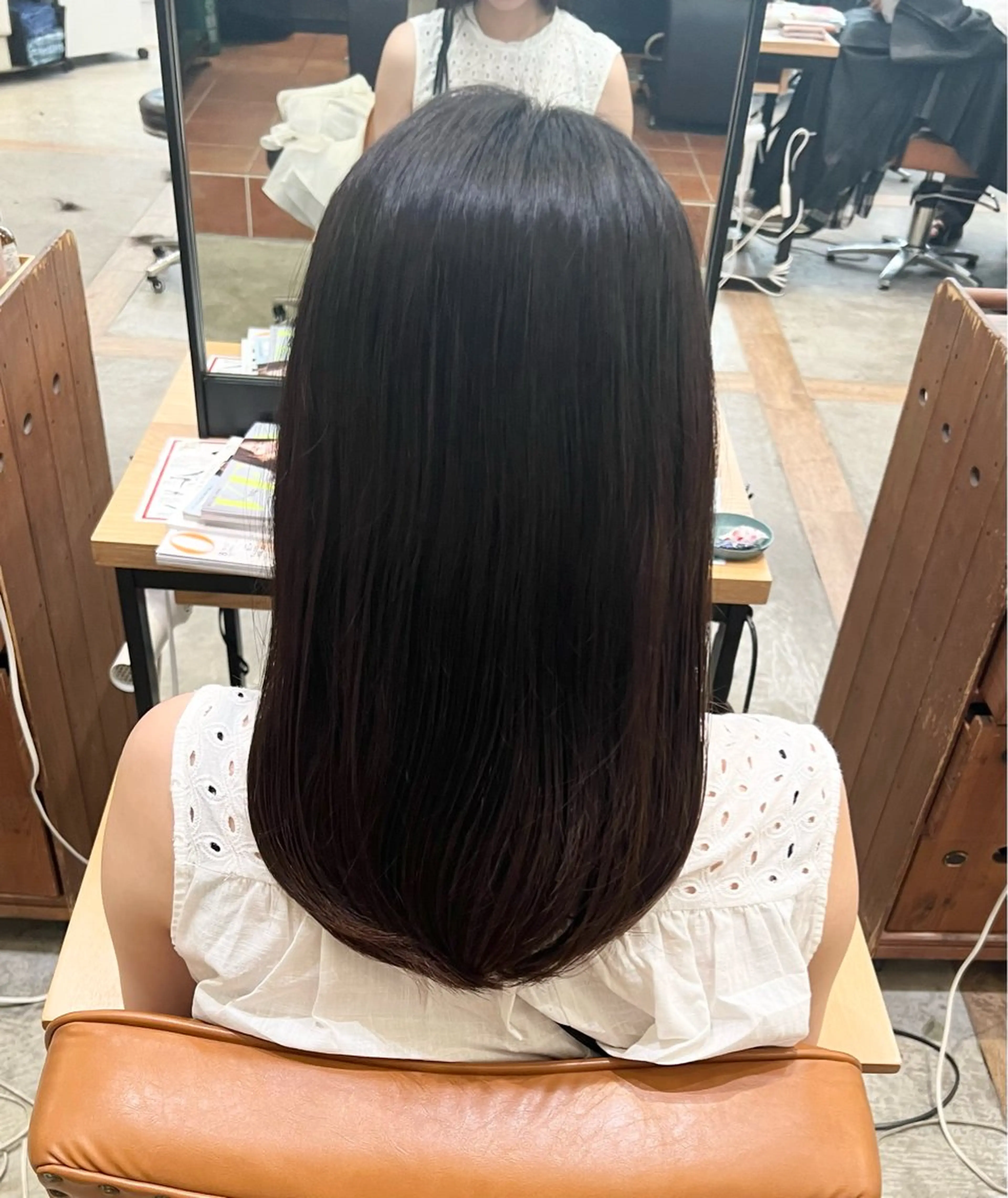 セミロング 縮毛矯正 /横山陸人のヘアスタイル