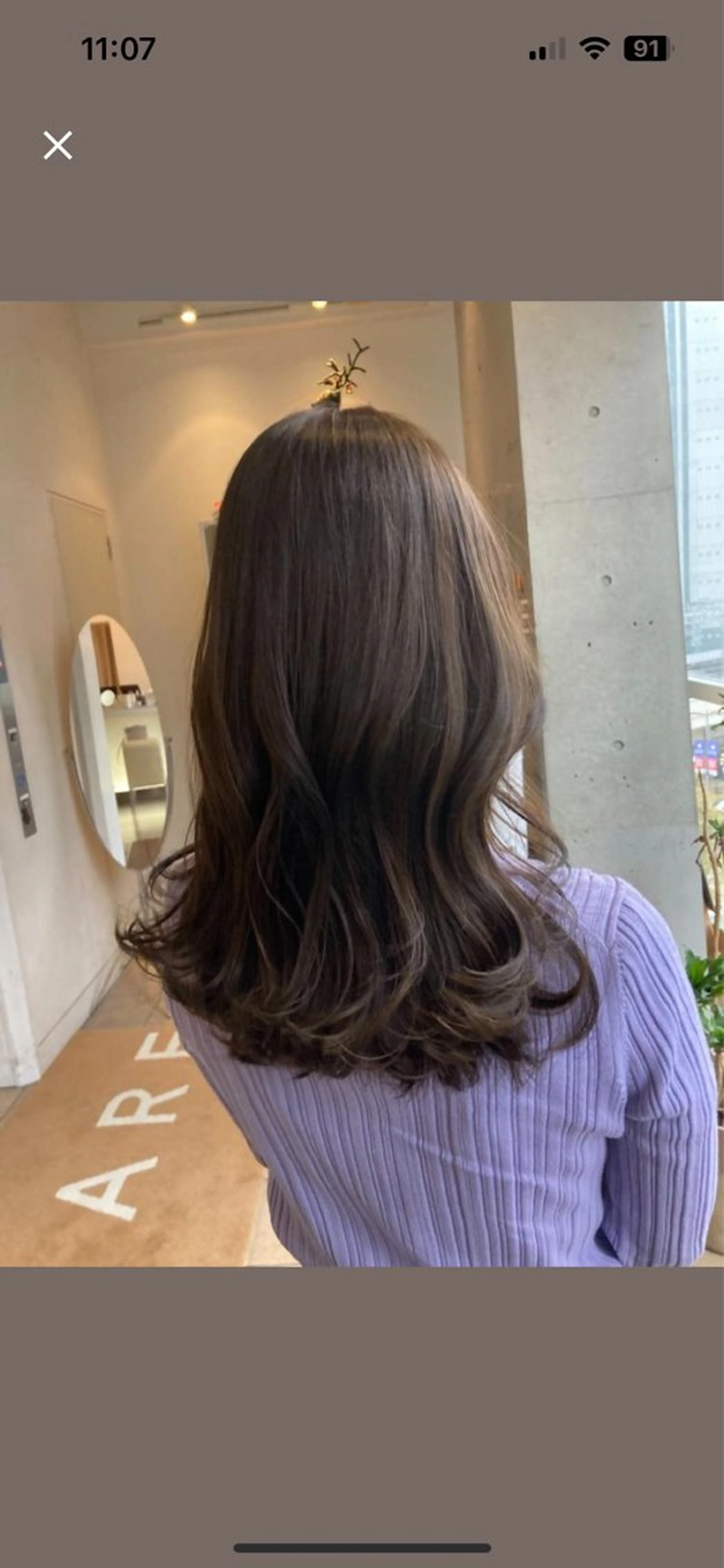 セミロング 大阪美容室/ 梅田美容室/シモカワのヘアスタイル