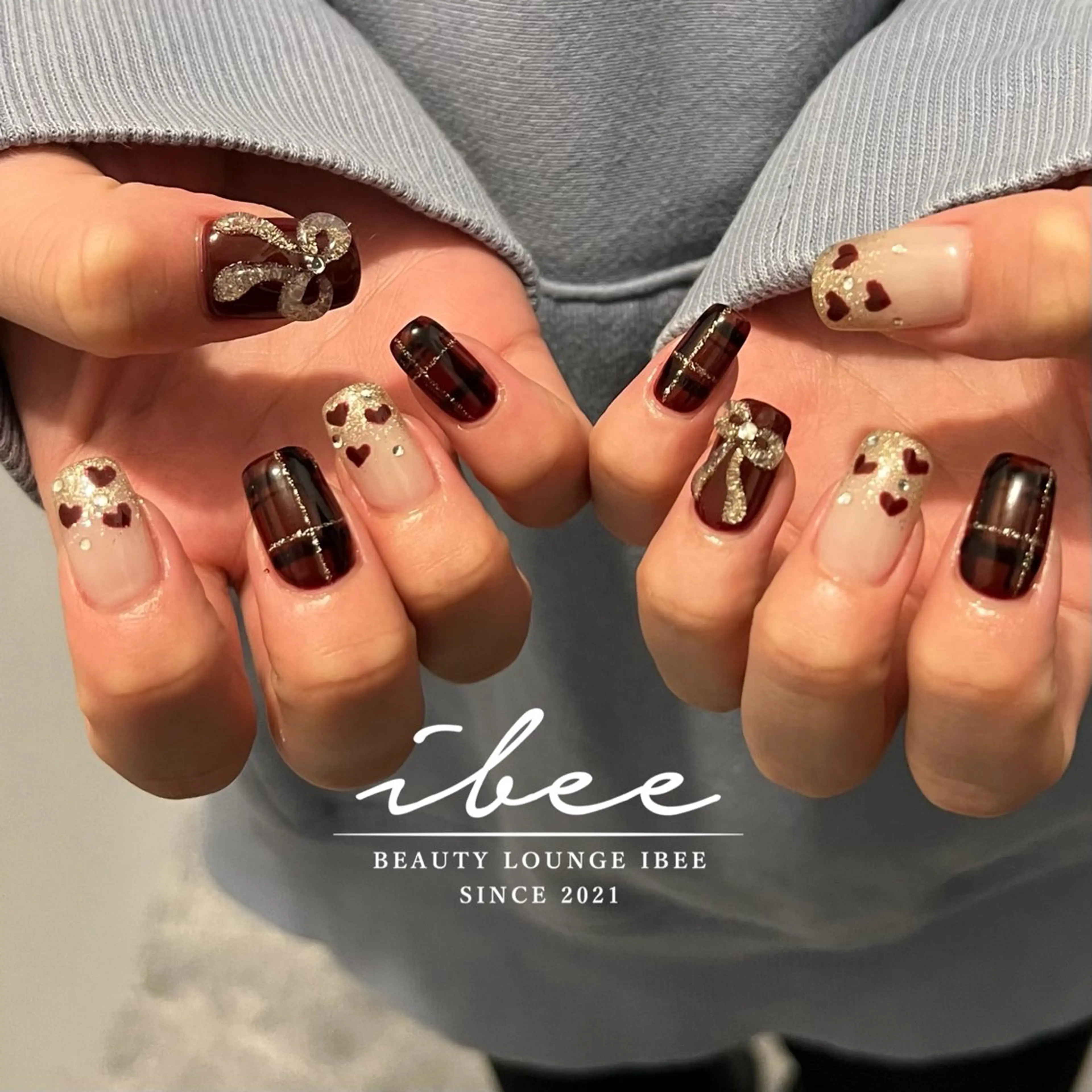 ネイル ハンドネイル ibee nail 🤍yumiのネイルデザイン