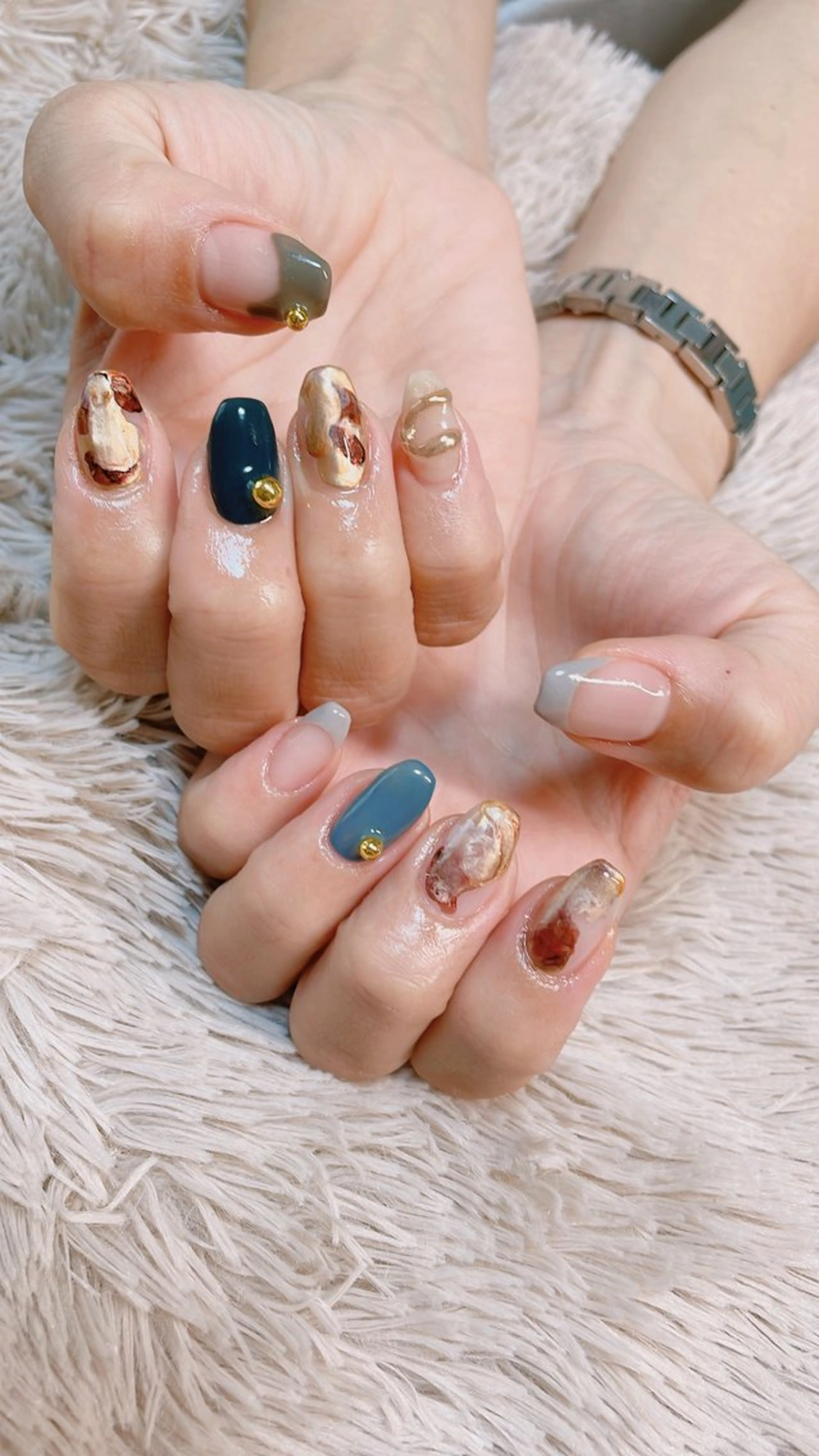 ネイル ハンドネイル nakamoto yuukaのネイルデザイン