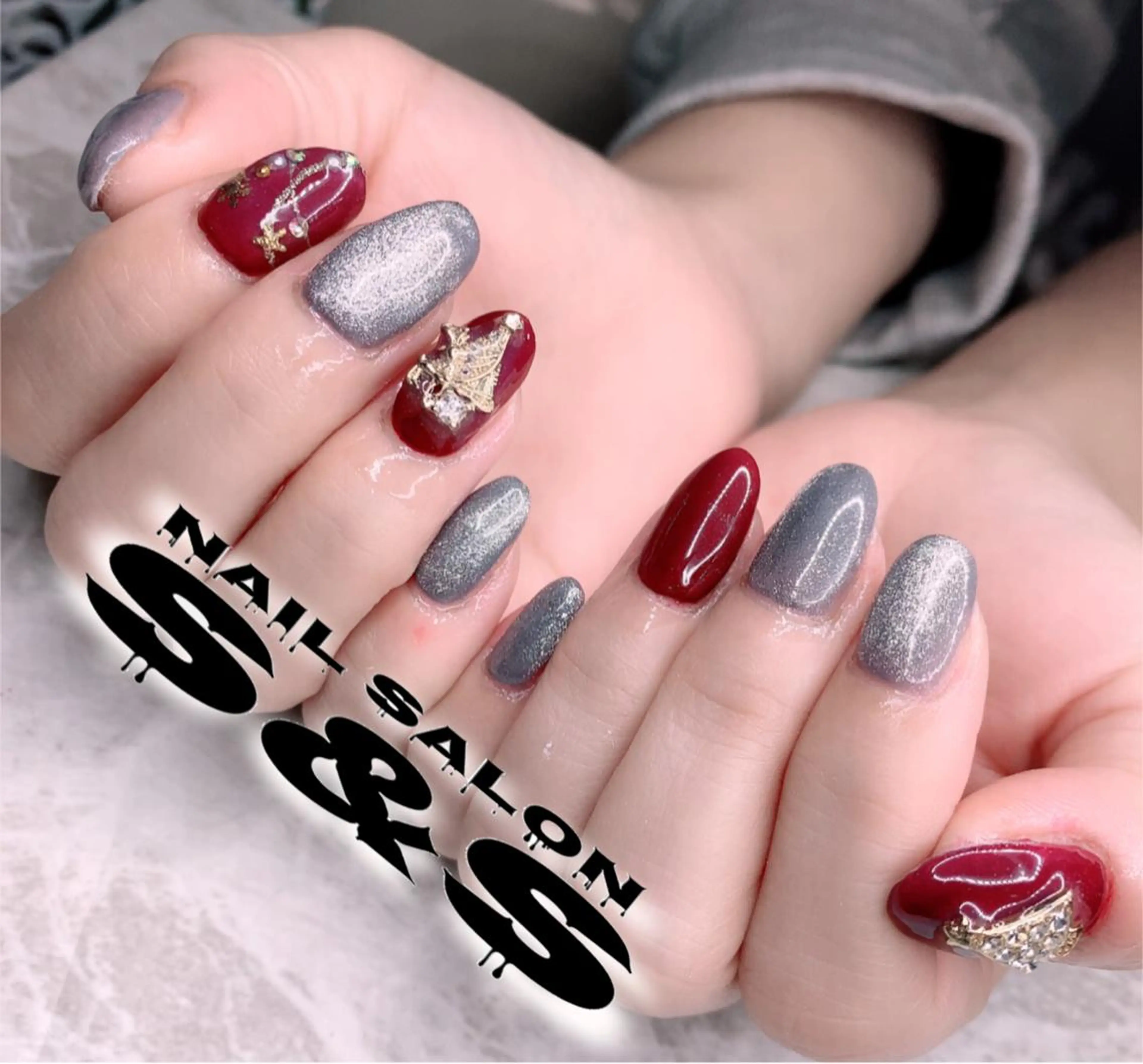 ネイル 長さ出し メンズネイル 持ち込み スカルプネイル S&S 村田小百合のネイルデザイン