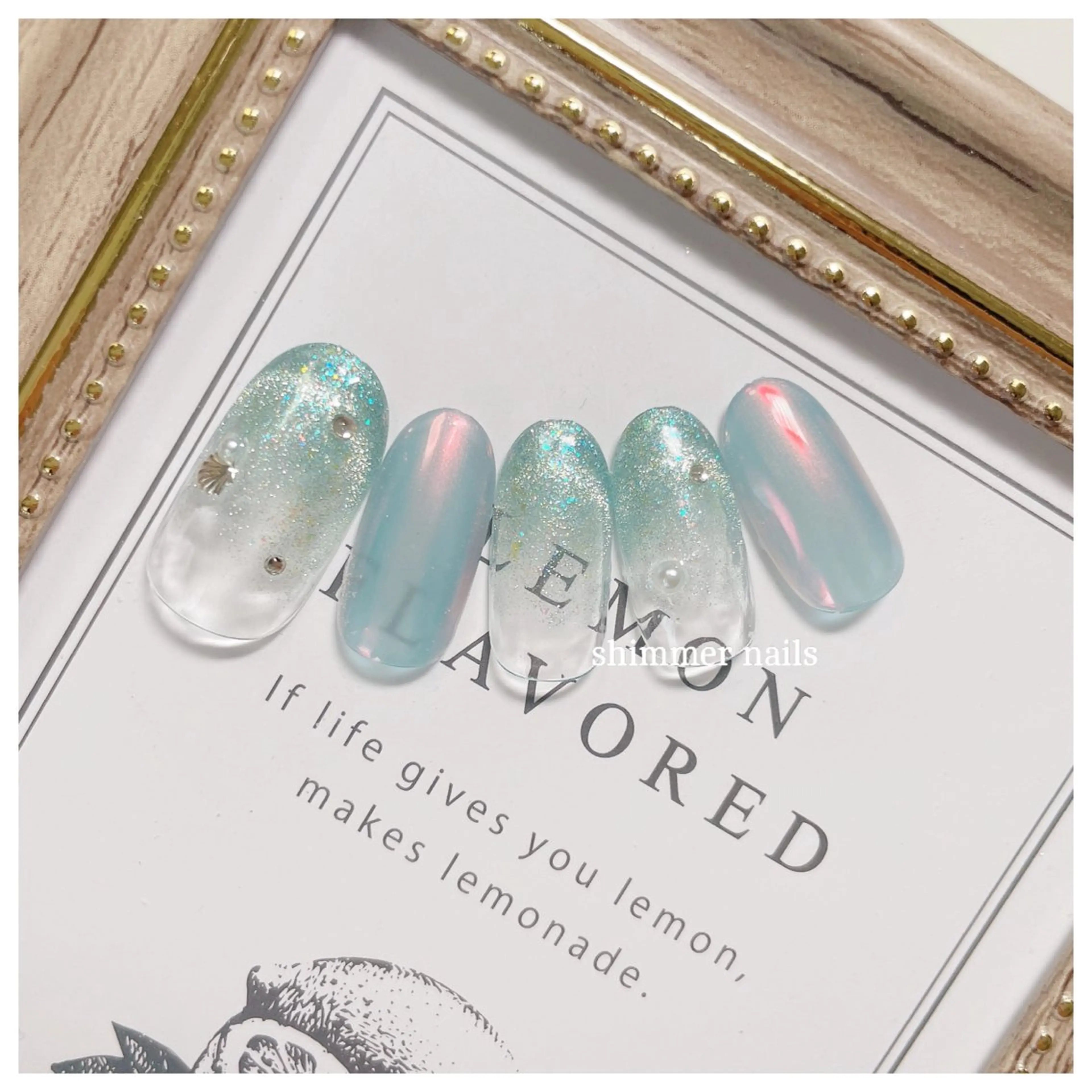 ネイル shimmer nailsのネイルデザイン