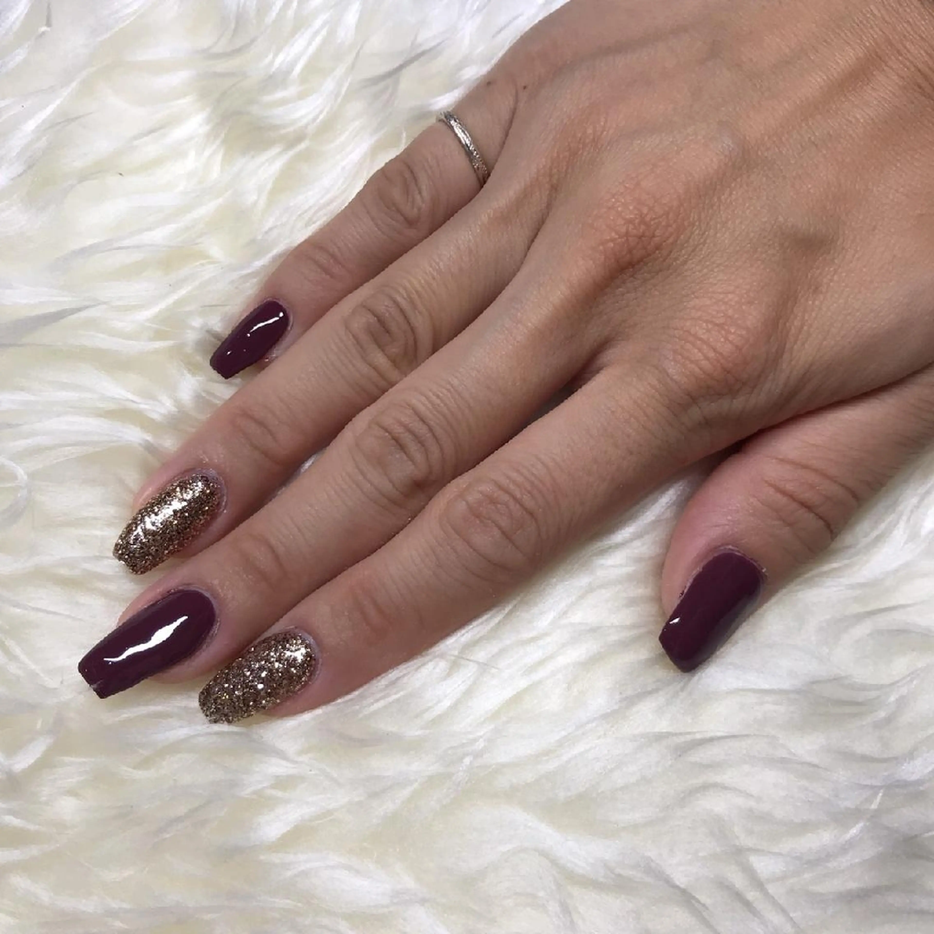 ネイル ワンカラーネイル ハンドネイル Nail&eye Belire 新宿のネイルデザイン