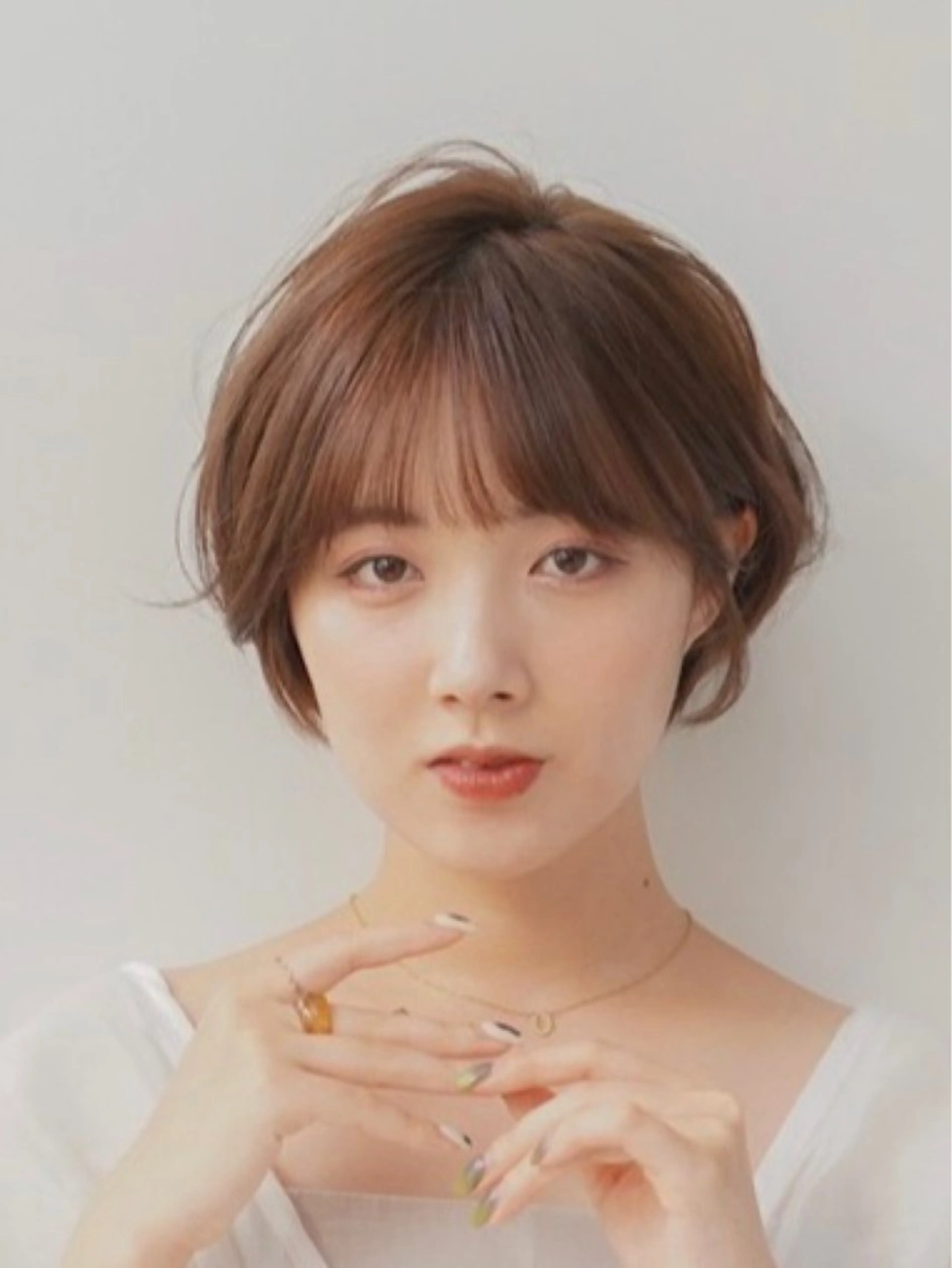 ショート 骨格/顔タイプ/ パーソナルカラー菅原のヘアスタイル