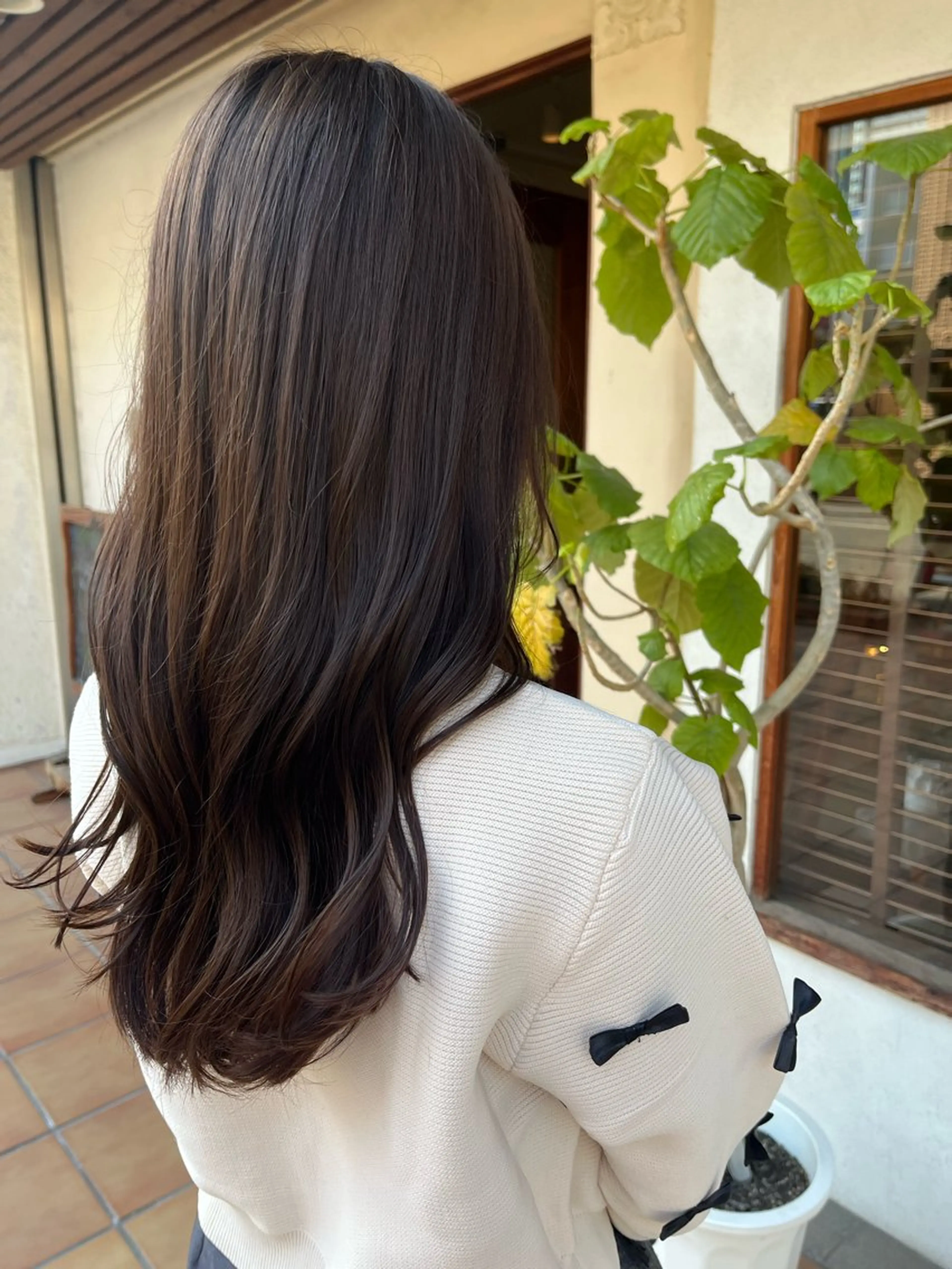 ロング カット ヘアカラー トリートメント ヘッドスパ putri店長 和田鈴采のヘアスタイル