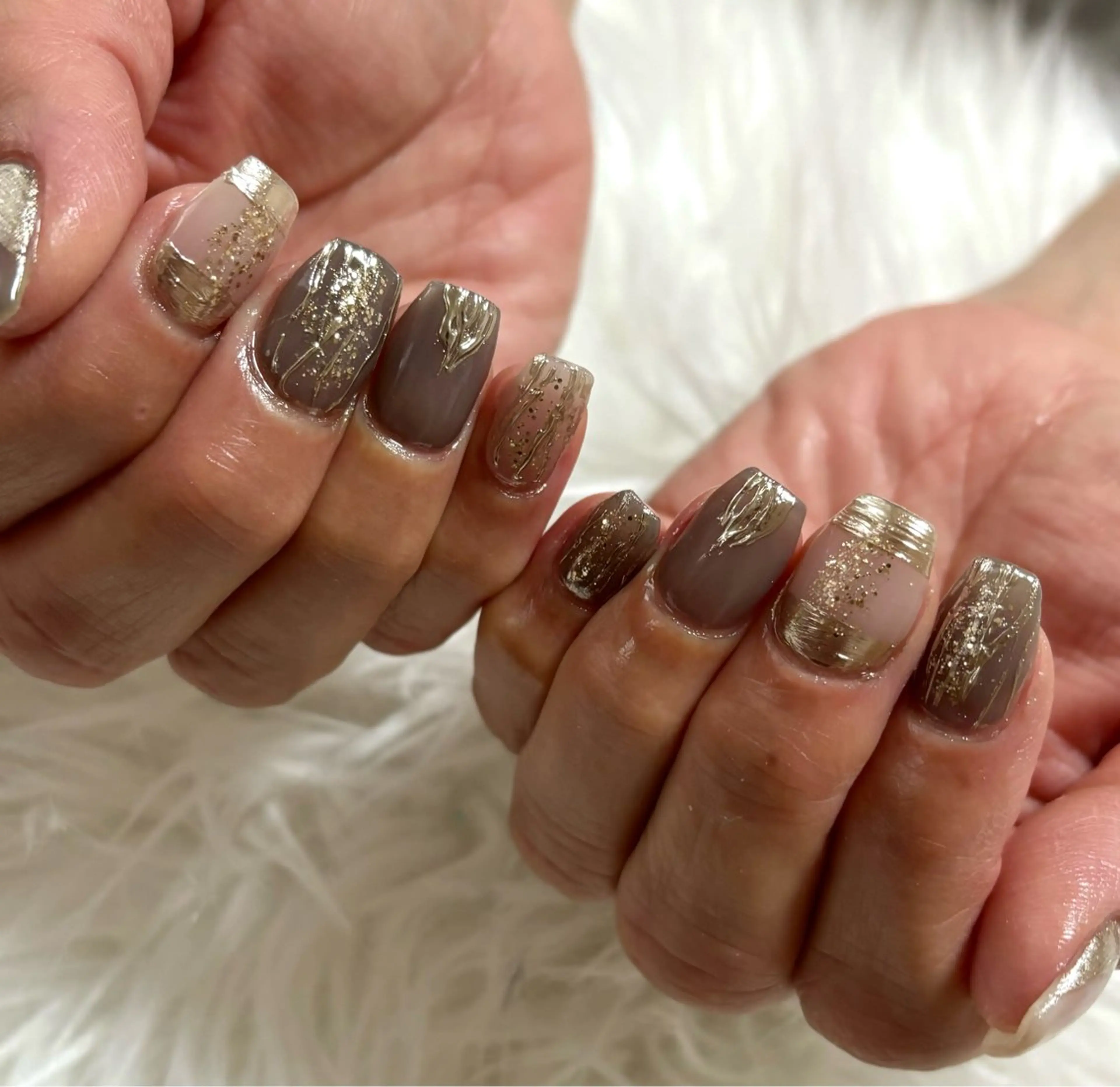 ネイル ハンドネイル nail salon HIRUKANAのネイルデザイン