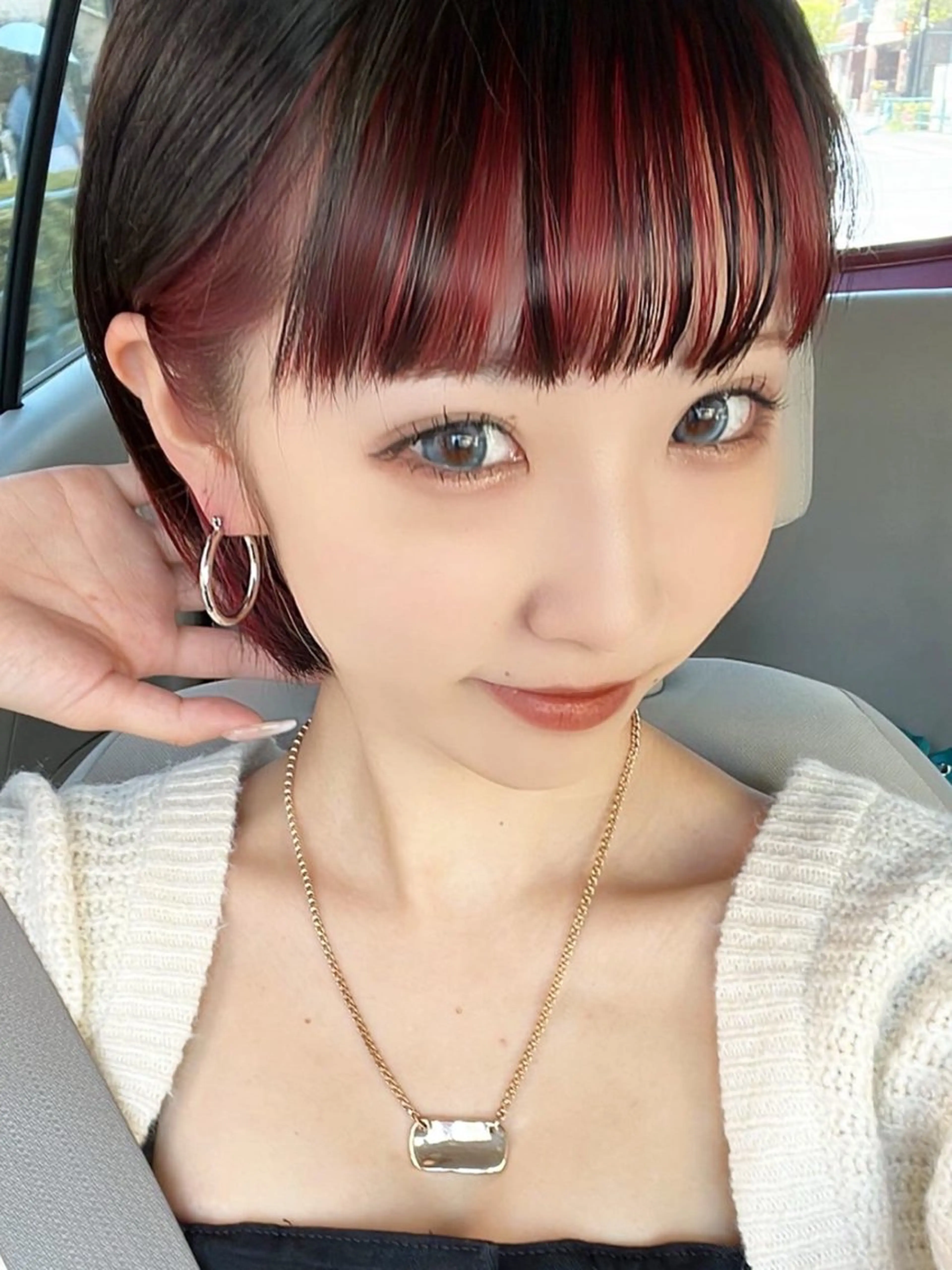 ショート カラー 韓国ヘア/艶カラー /田中悠佑のヘアスタイル