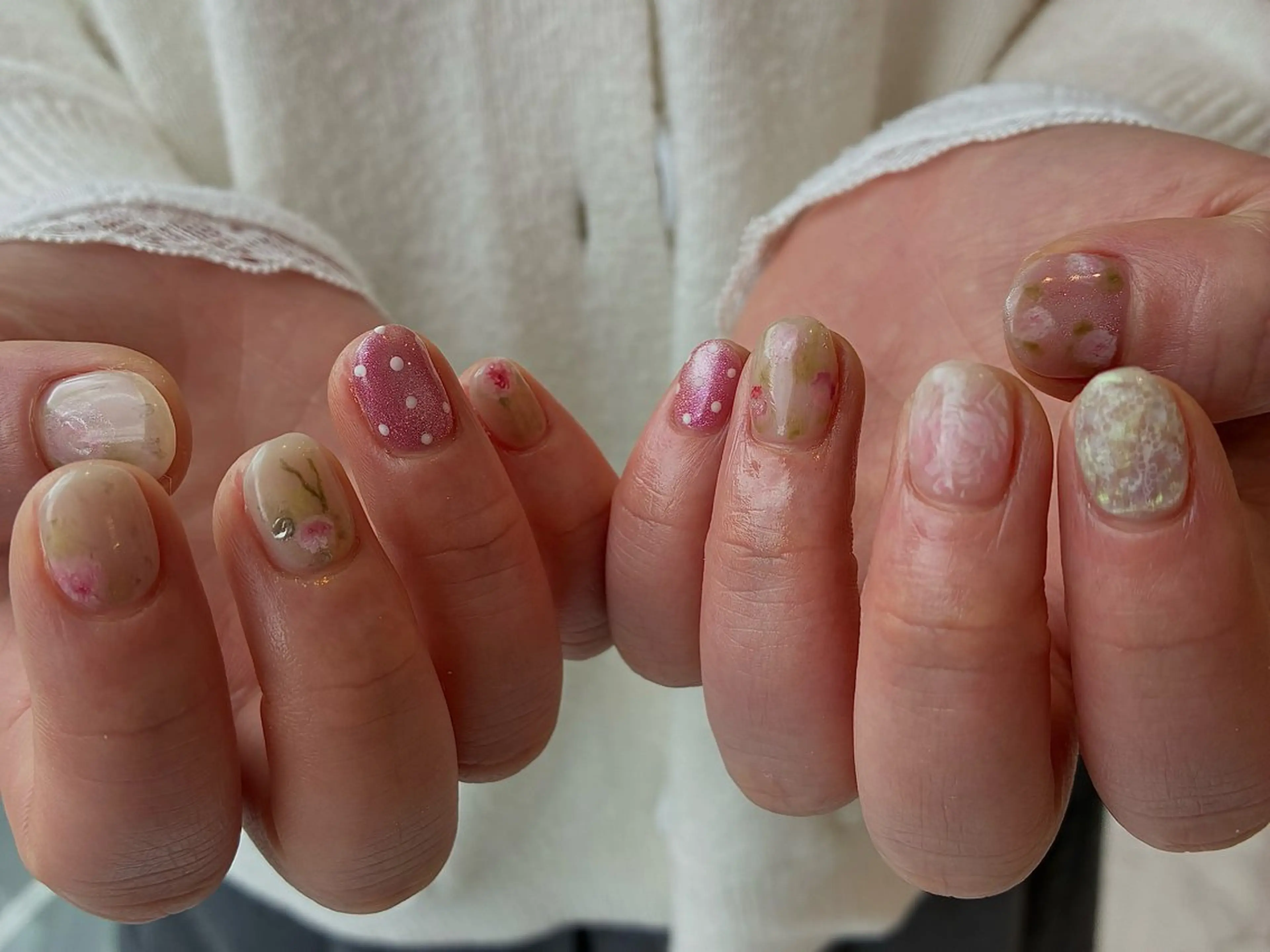 ネイル ハンドネイル 【ANEMONA】 Kyokoのネイルデザイン