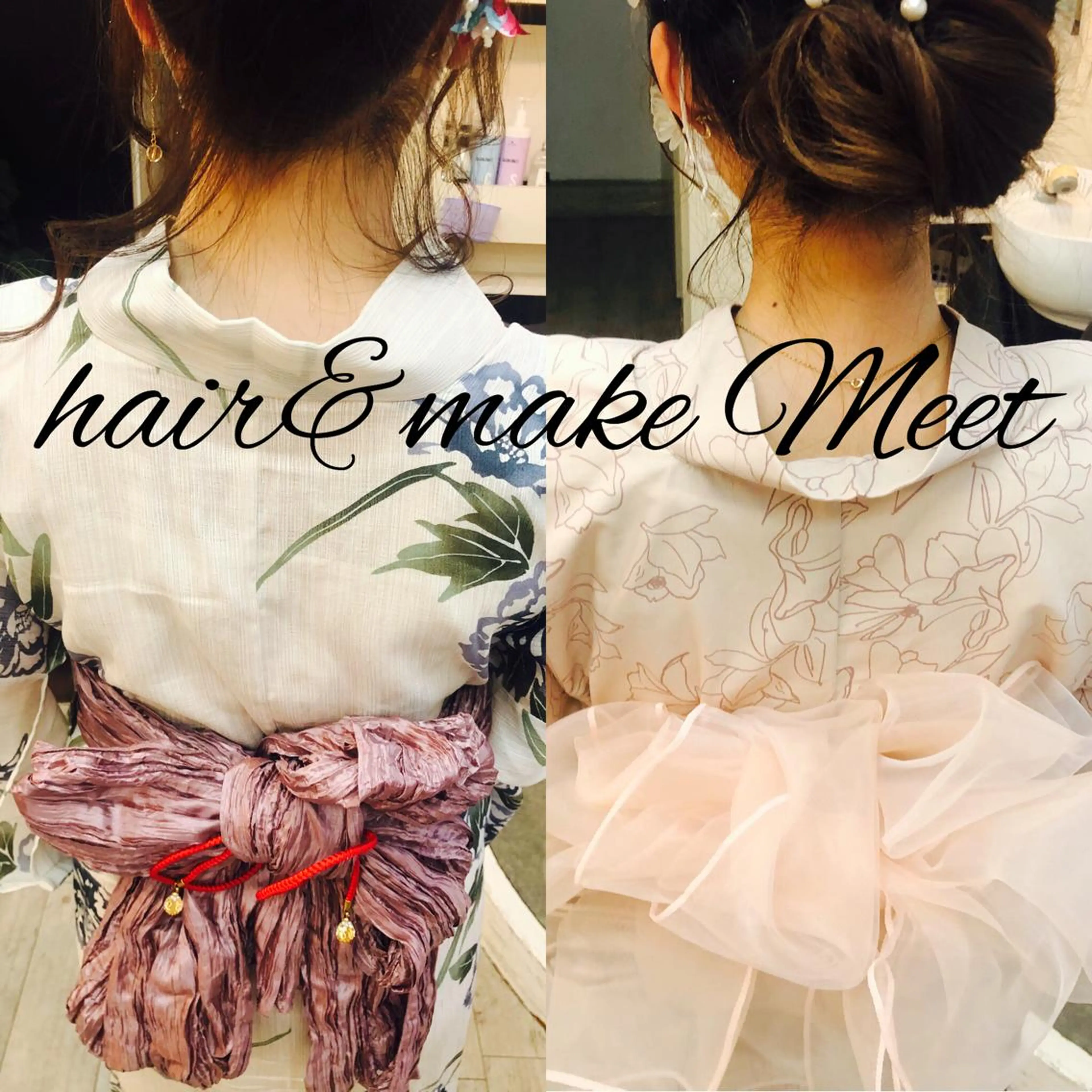 ヘアアレンジ hair&make Meet所属・藤原 宏文のヘアスタイル