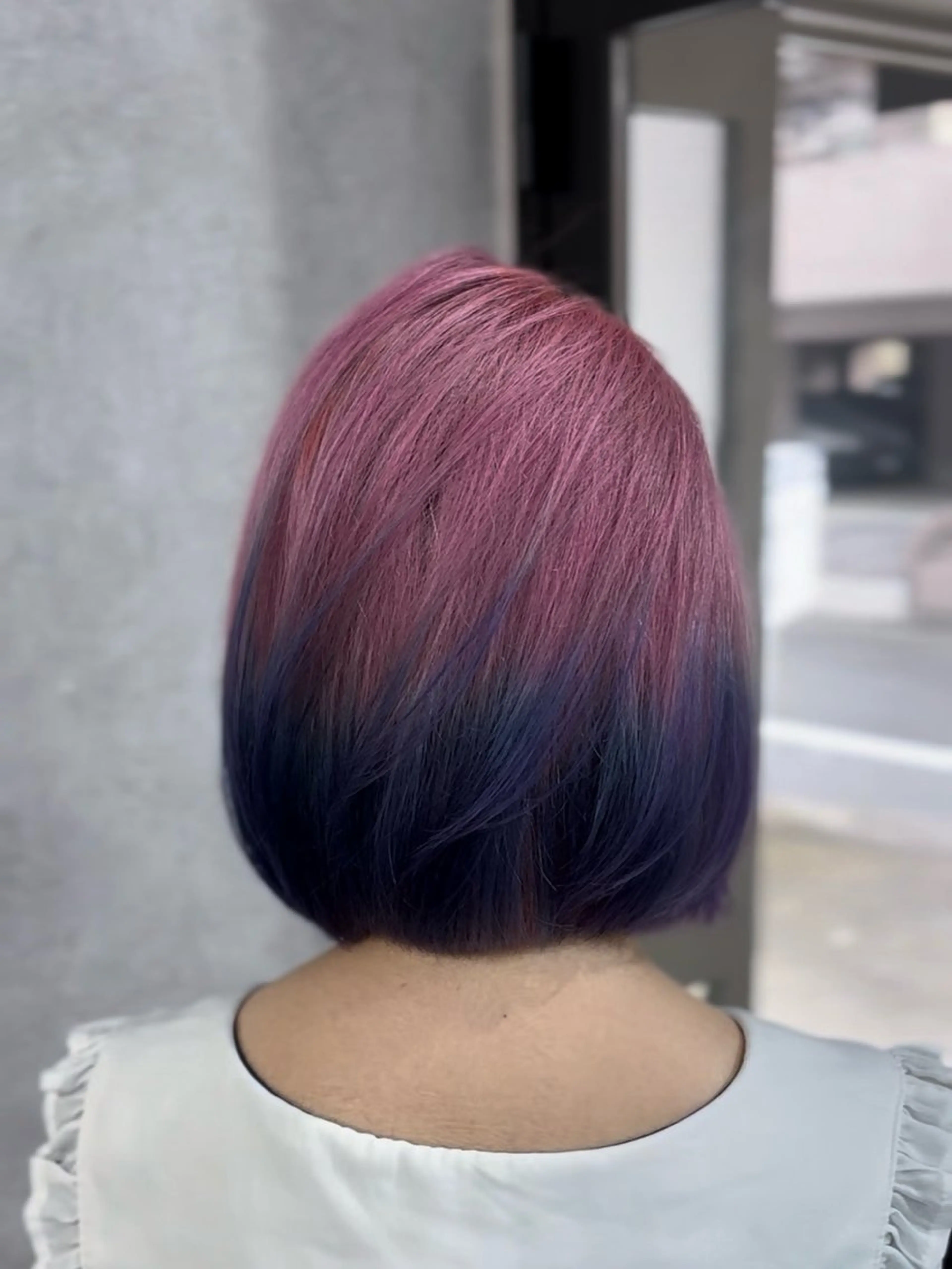 ミディアム カット ヘアカラー ルーツカラー/ デザインカラー/井川のヘアスタイル