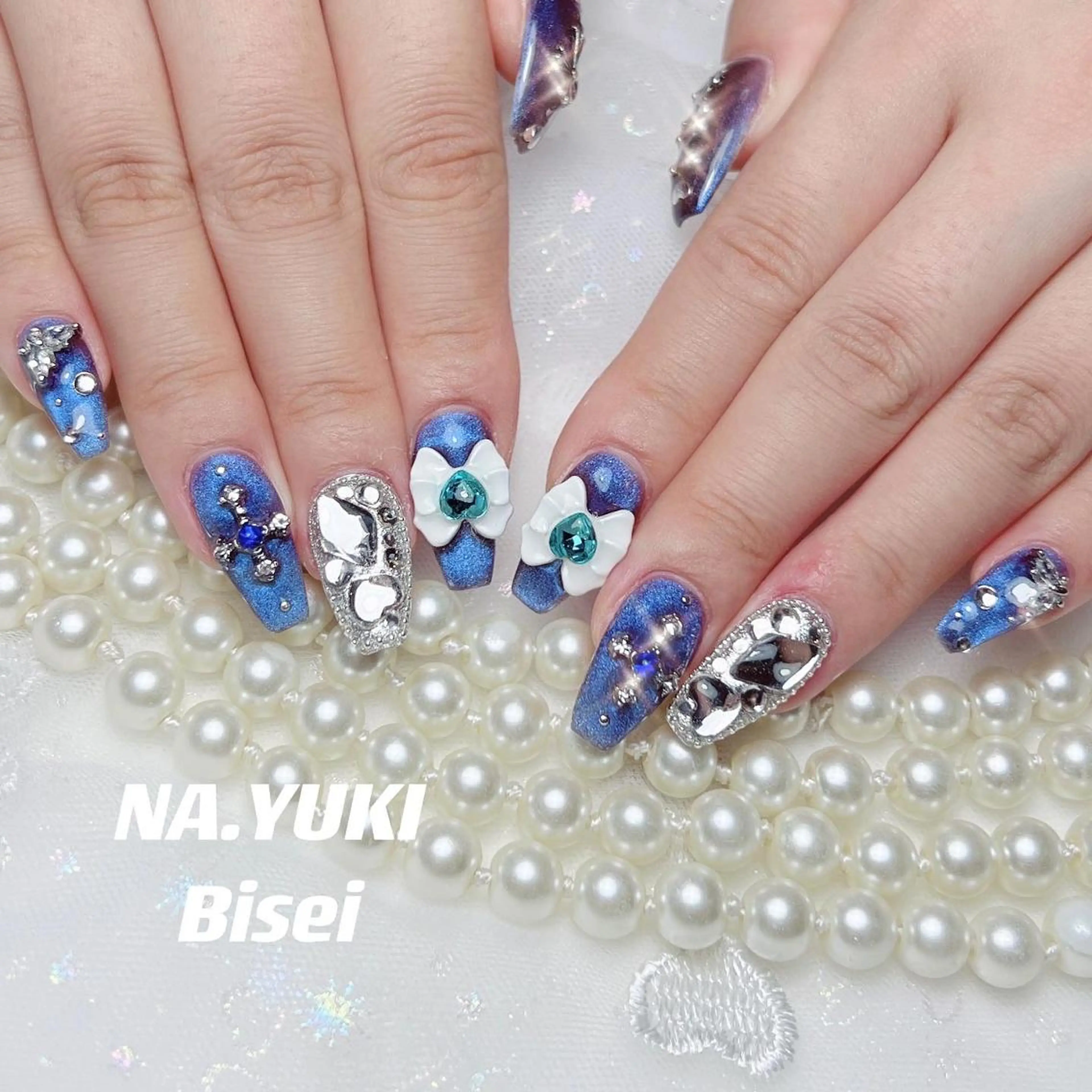 ネイル メンズ ヘアアレンジ 🦋 Queenieのネイルデザイン