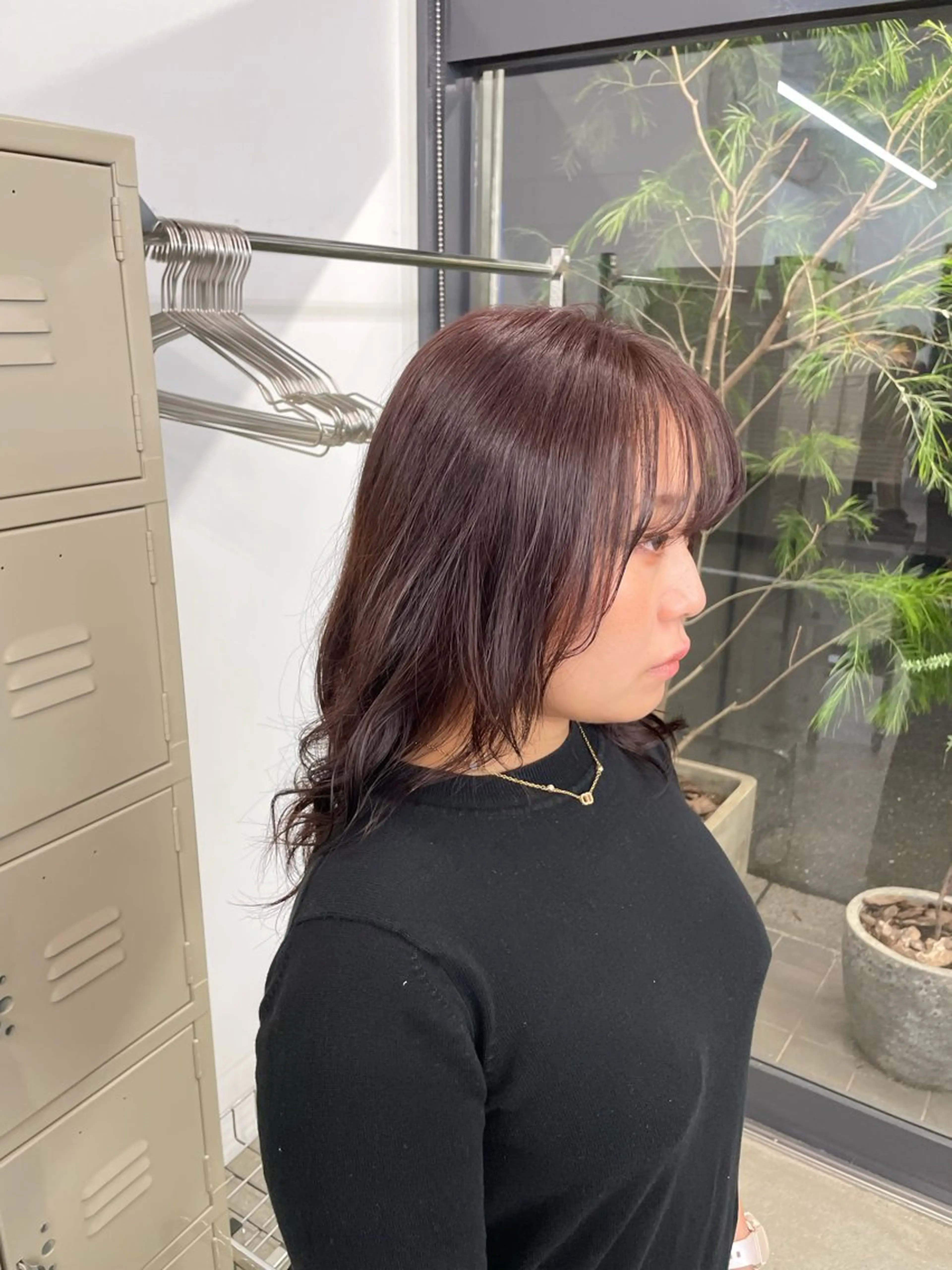 セミロング 【お洒落パーマ】 Elme　肥塚康汰郎のヘアスタイル