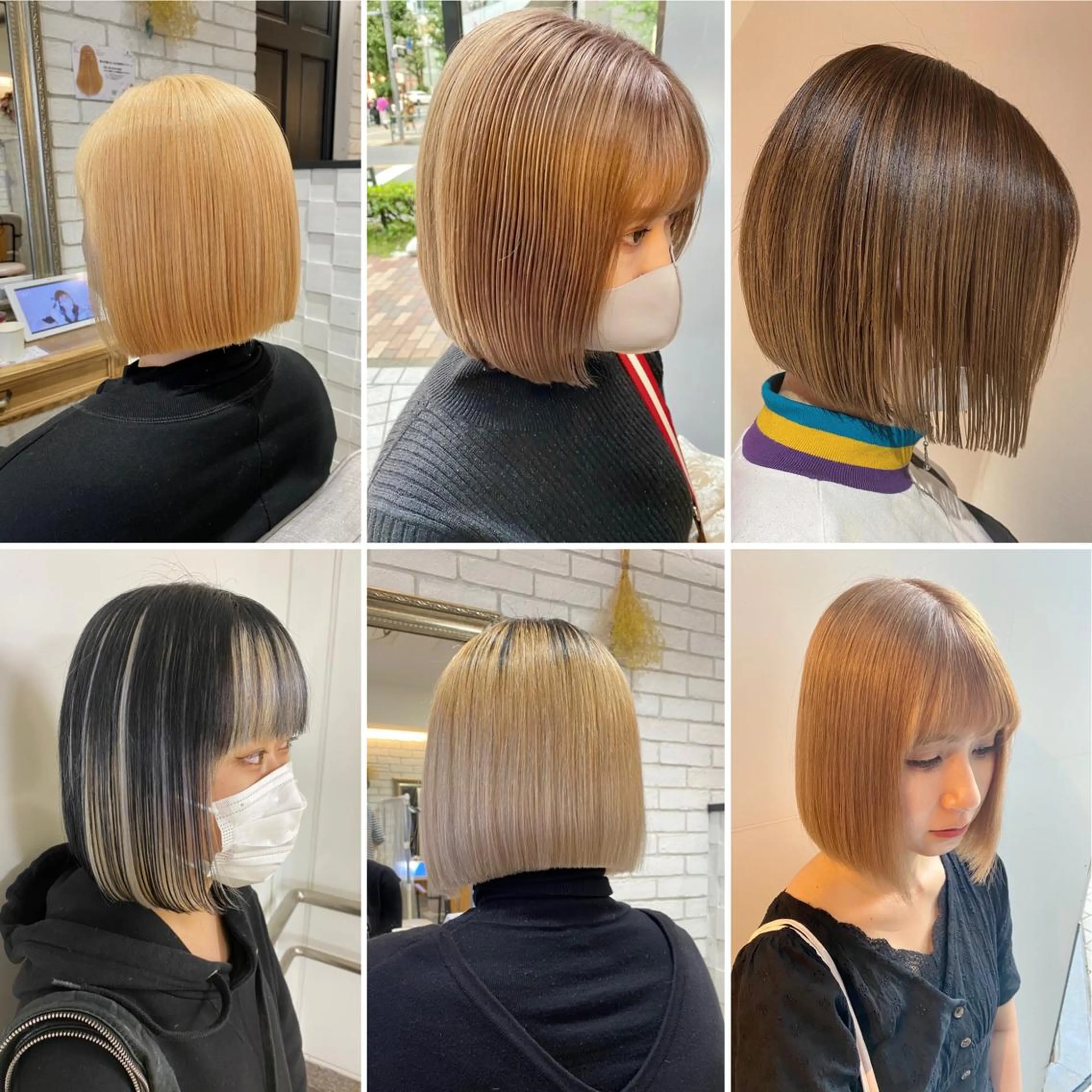 ショート masa/ボブ特化/ ぷつっとボブのヘアスタイル