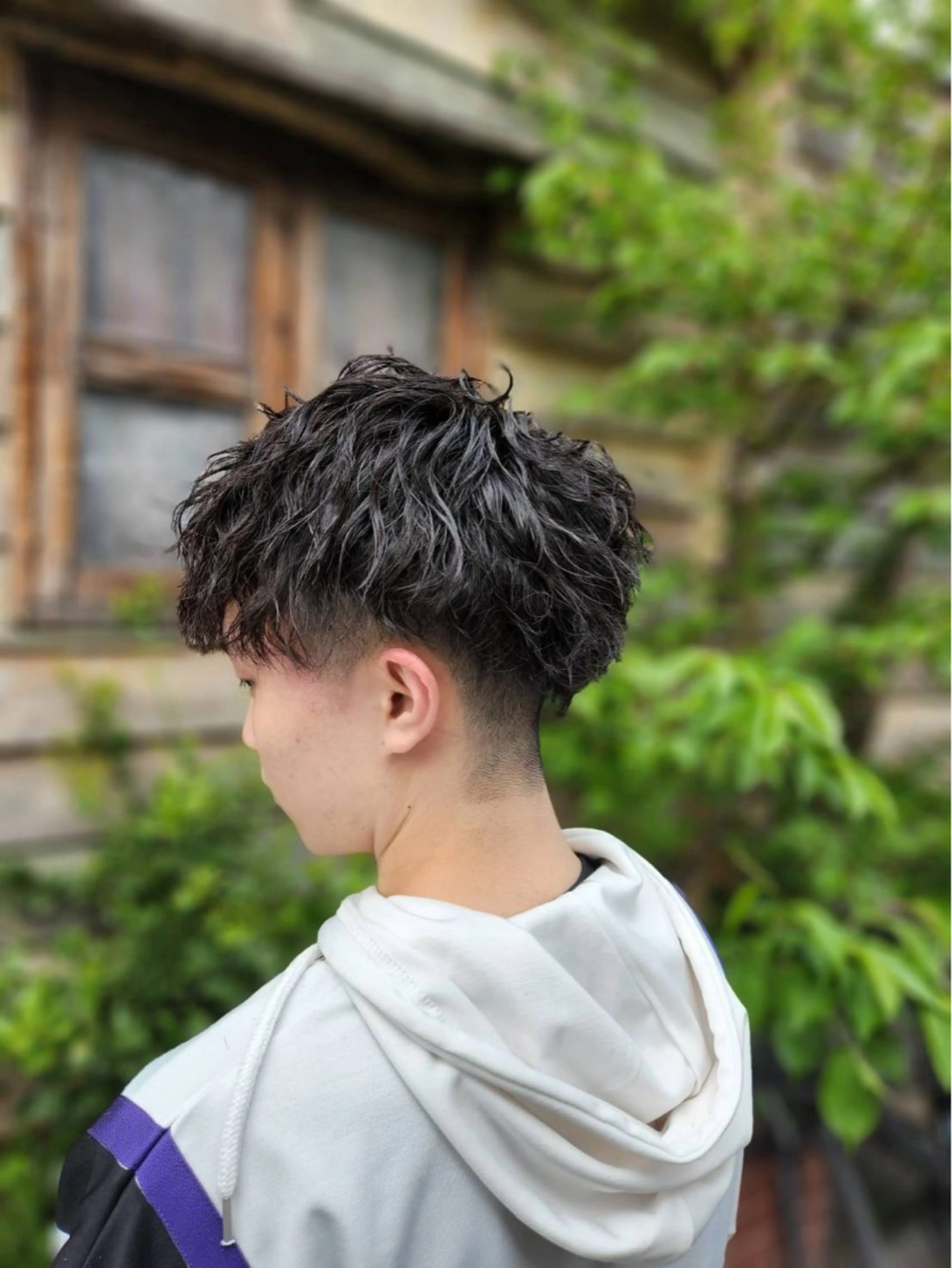 ショート パーマ メンズ 片桐侑哉／メンズ専門 /立石/ショートのヘアスタイル