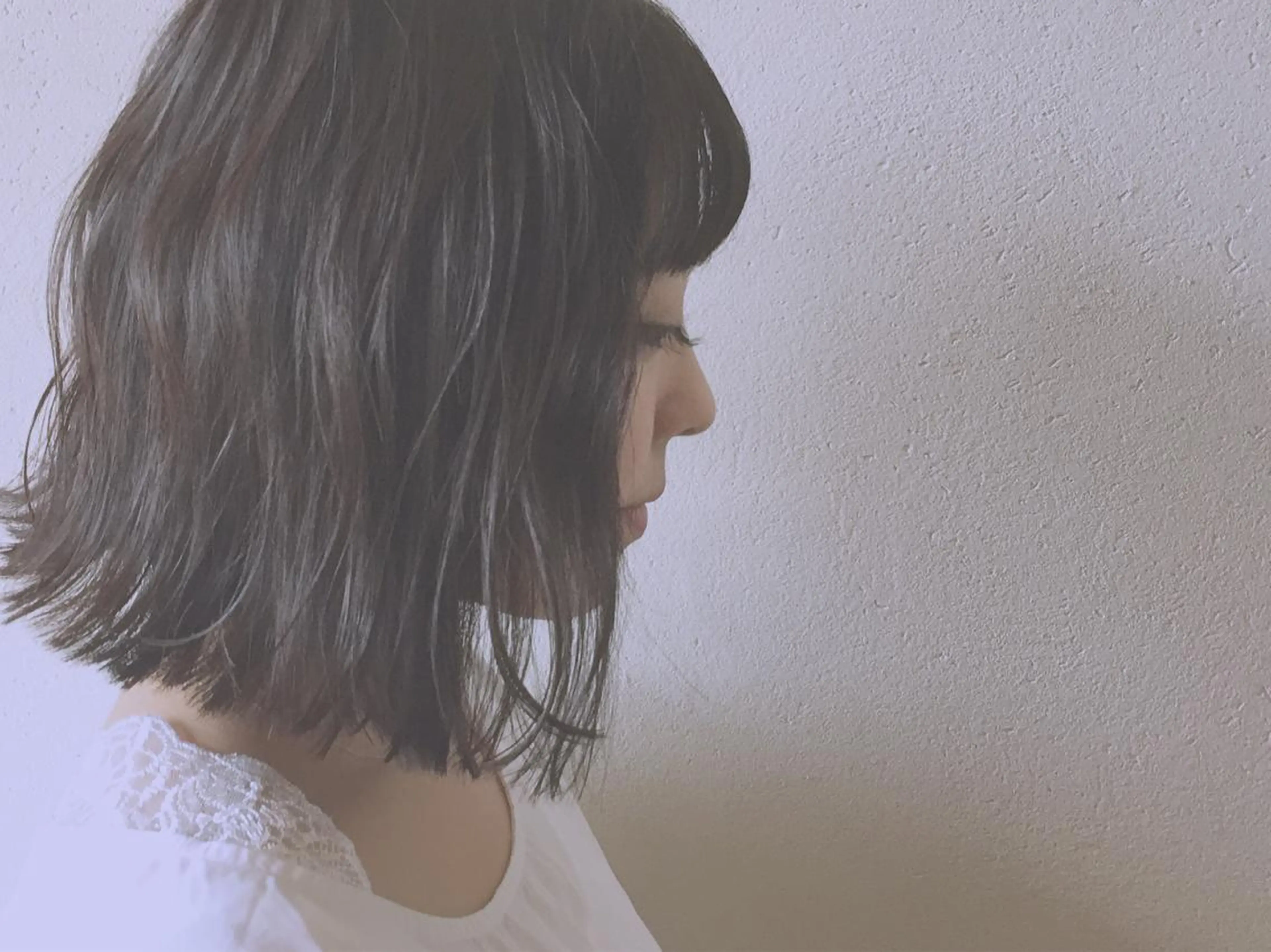 ミディアム カラー パーマ 切りっぱなしボブ ボブ YAWN所属・YAWN《ヨウン》 Yucaのその他イメージ