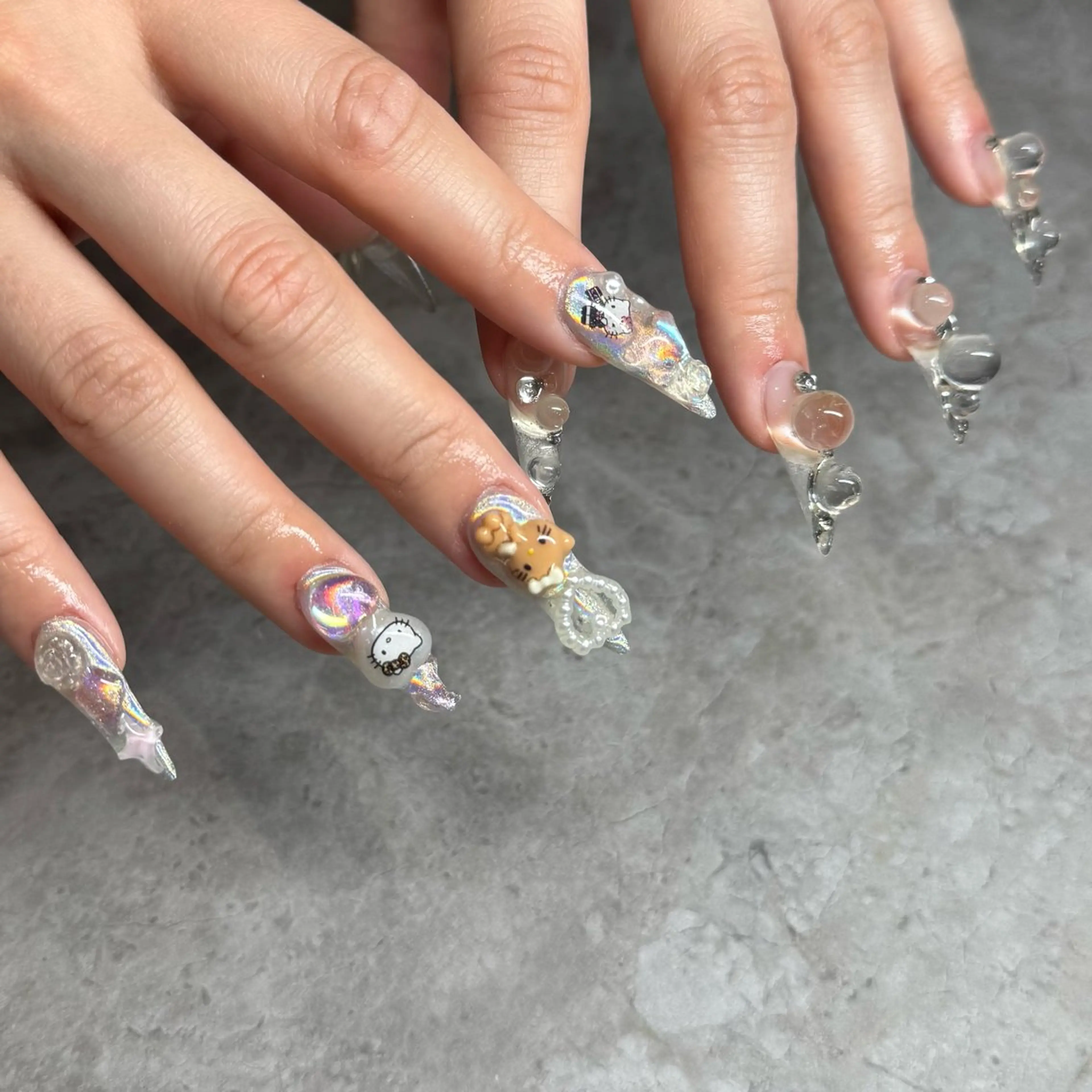 ネイル 持ち込み ハンドネイル IROHA NAIL 北村菜帆のネイルデザイン