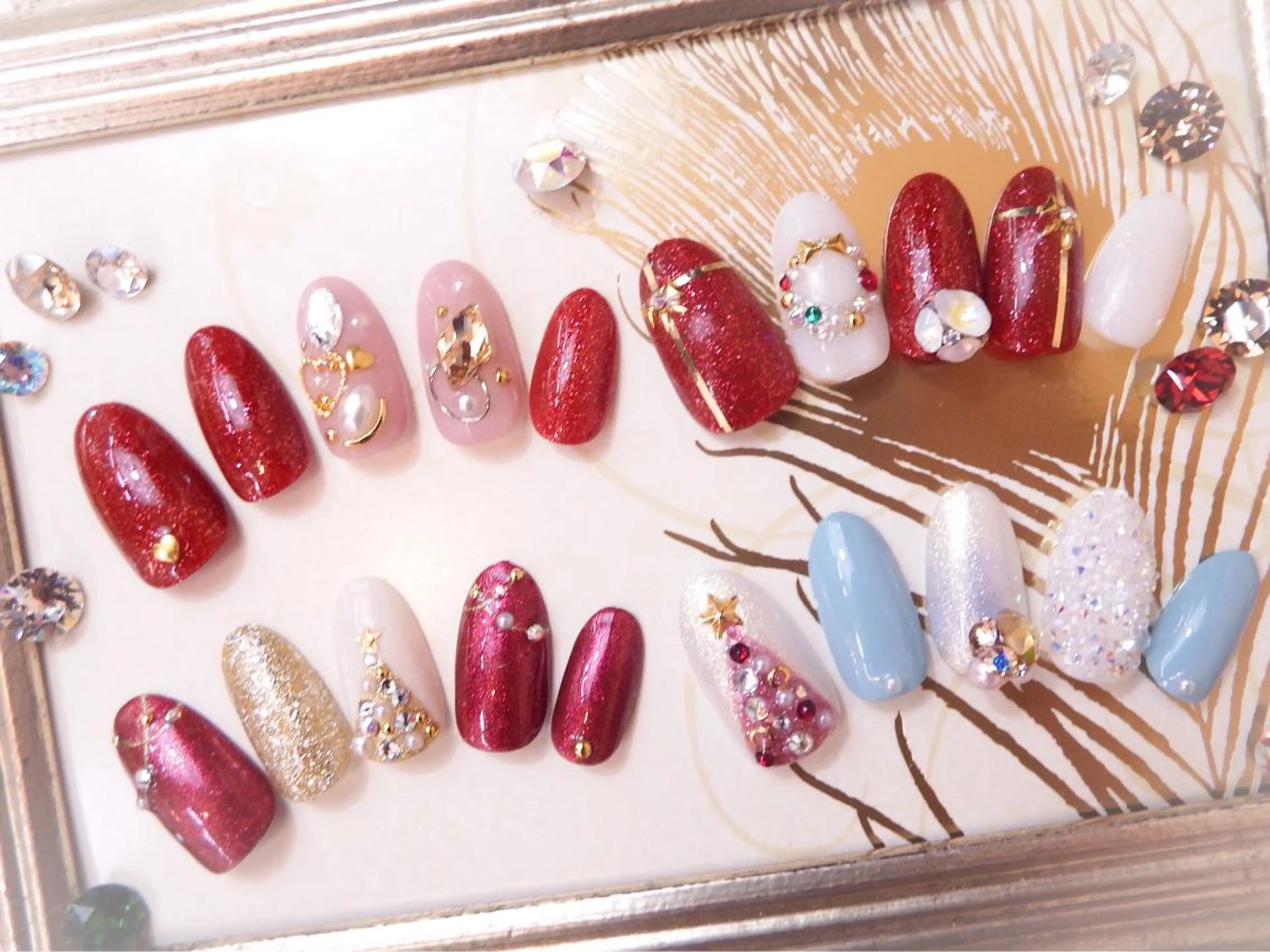 ネイル アートネイル フットネイル ボガスティーズネイル 川崎店のネイルデザイン