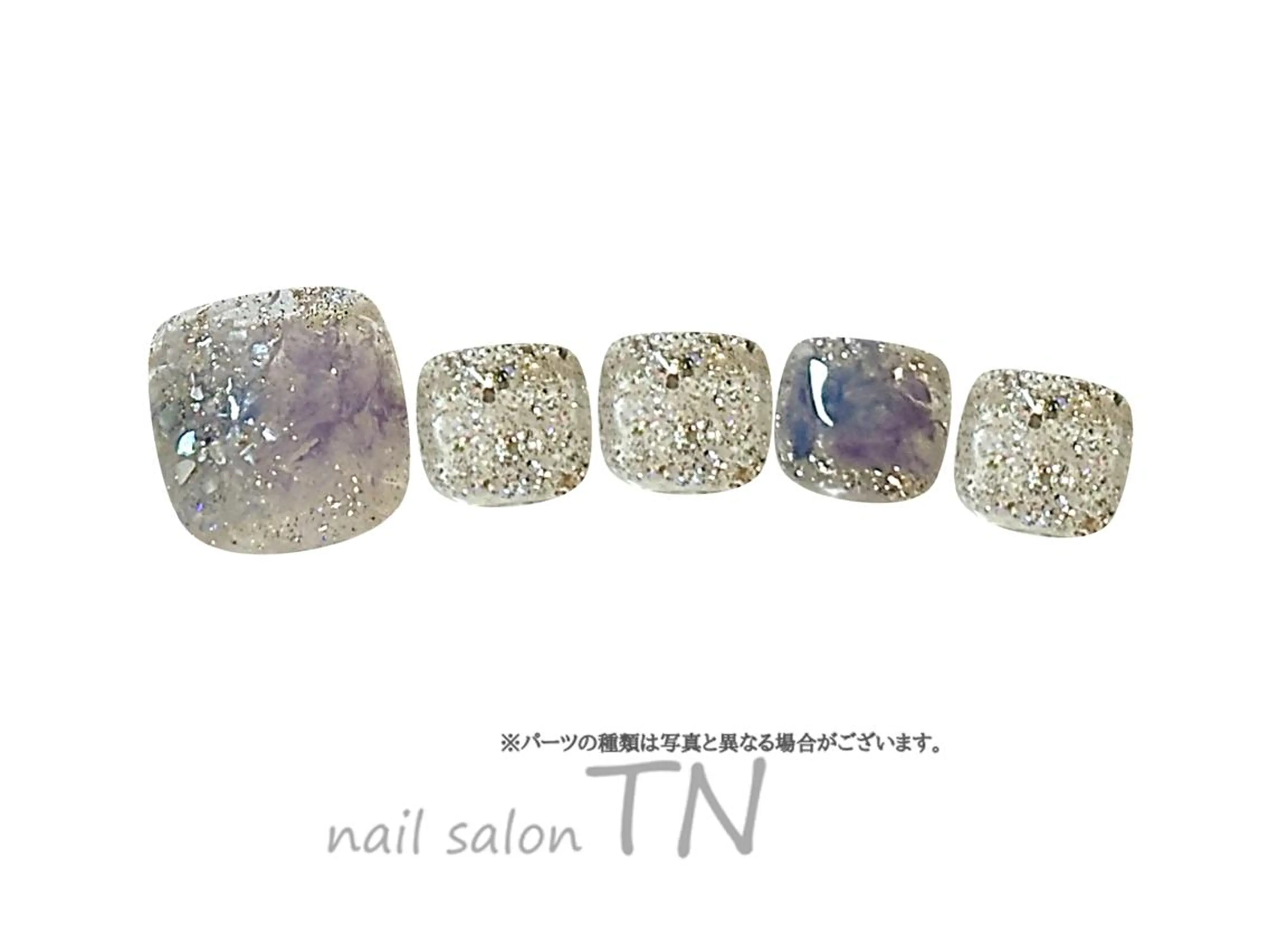 ネイル フットネイル 矢川 まどかのネイルデザイン