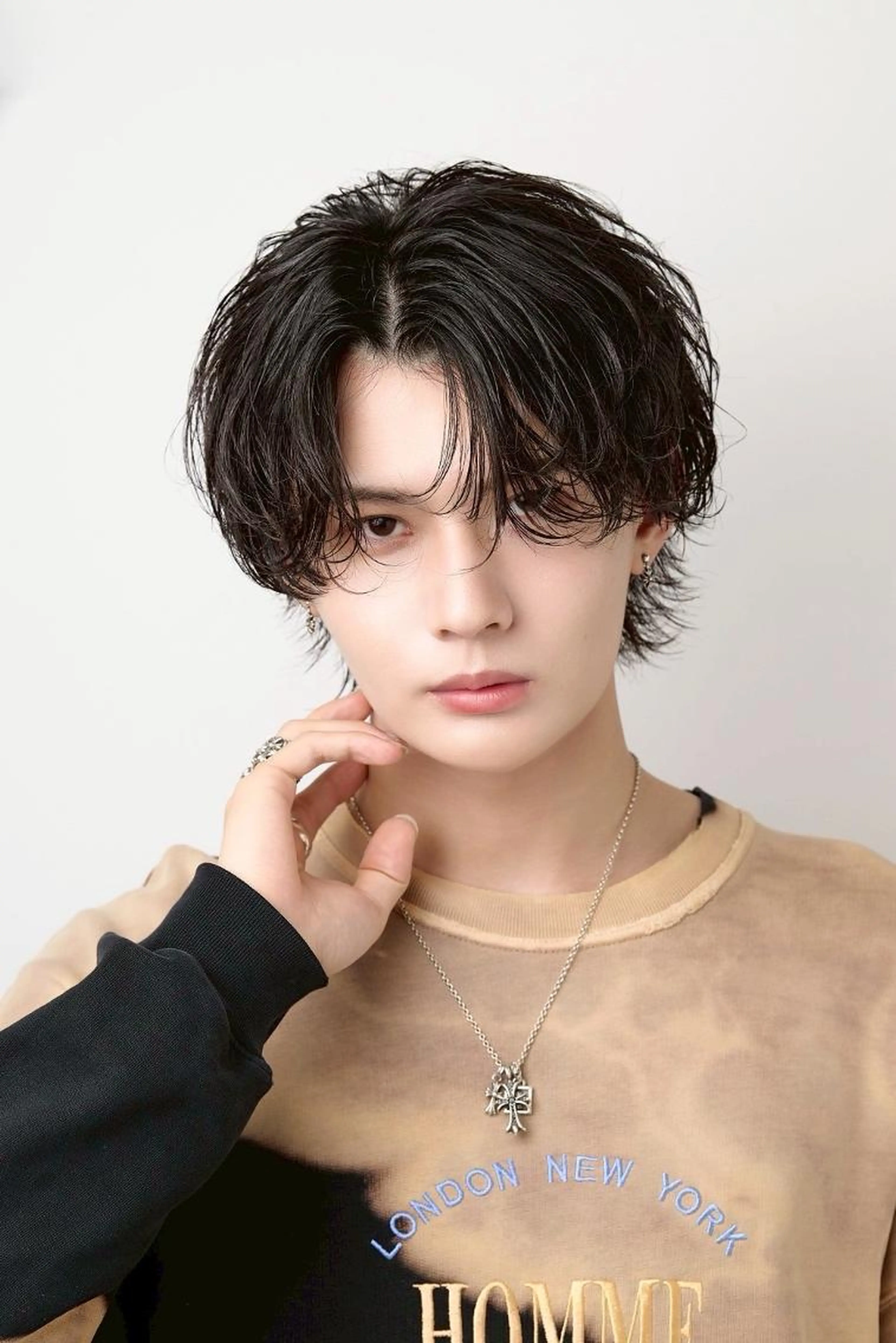 💈今だけ実質無料💈メンズカット➕カラー➕ ”眉質改善”モデルの写真