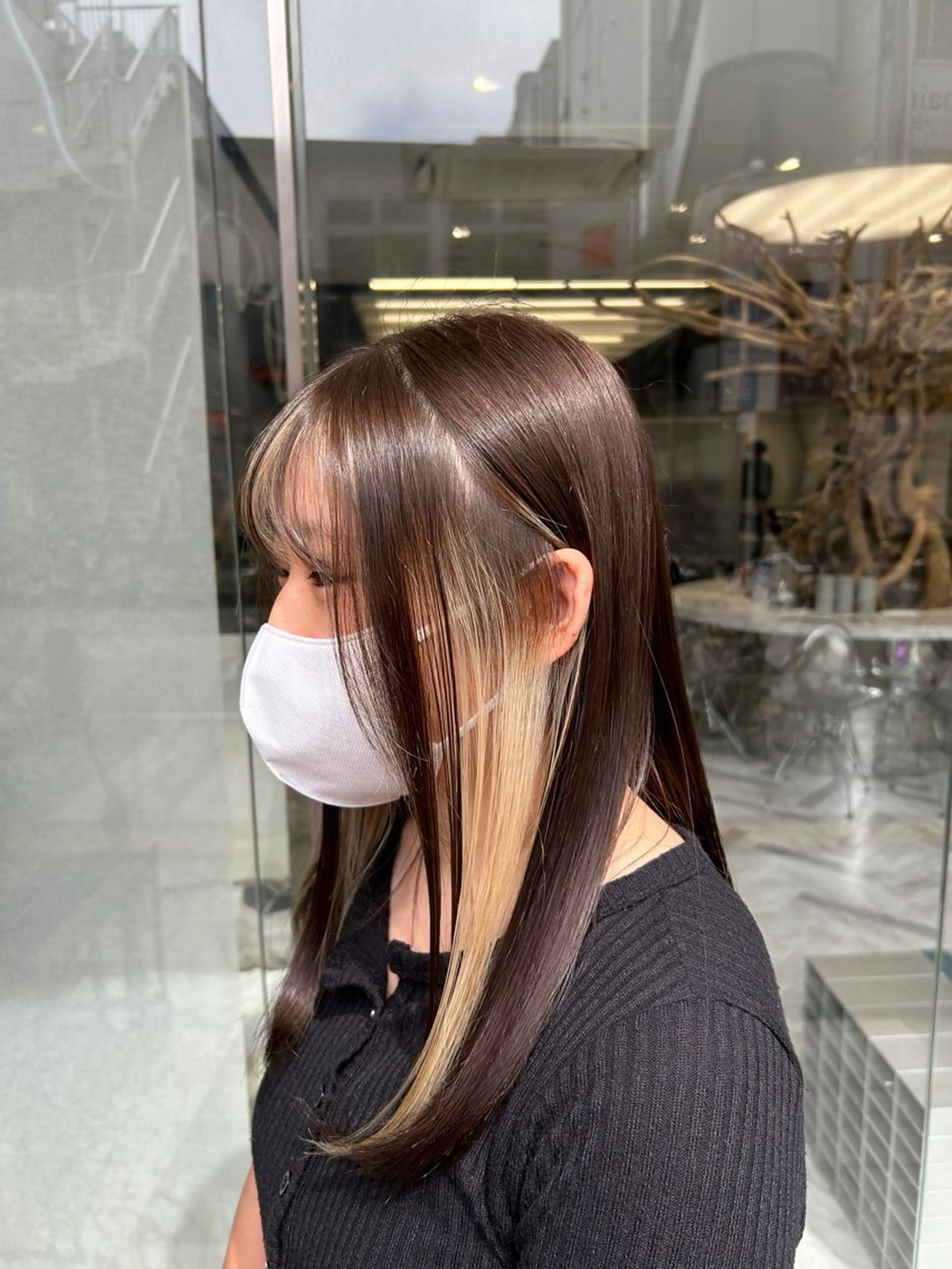 カラー ヘアカラー 冬っぽカラー/ マツエク/ゆきなのマツエク・マツパデザイン