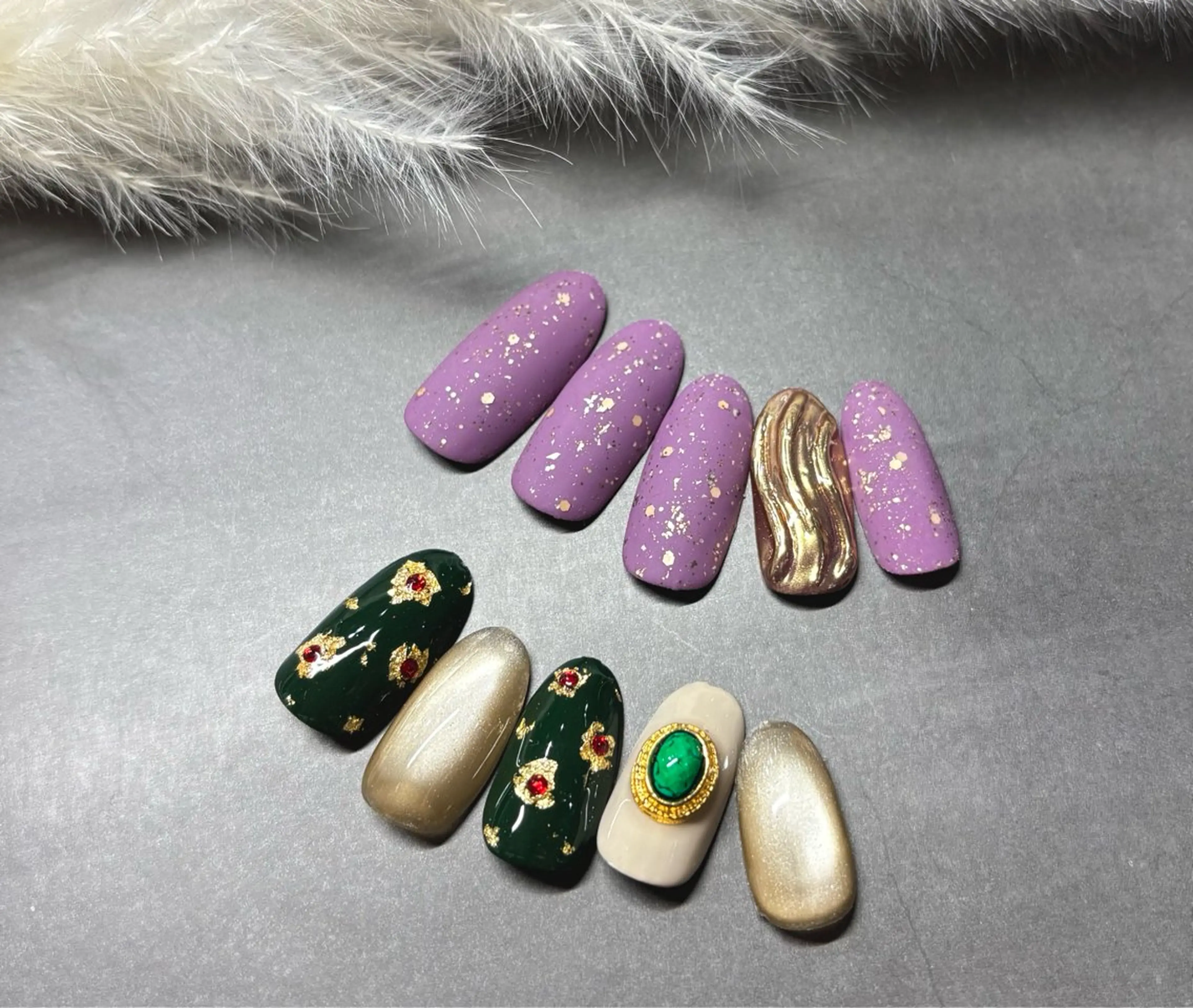 ネイル 成人式 N.design mineのネイルデザイン