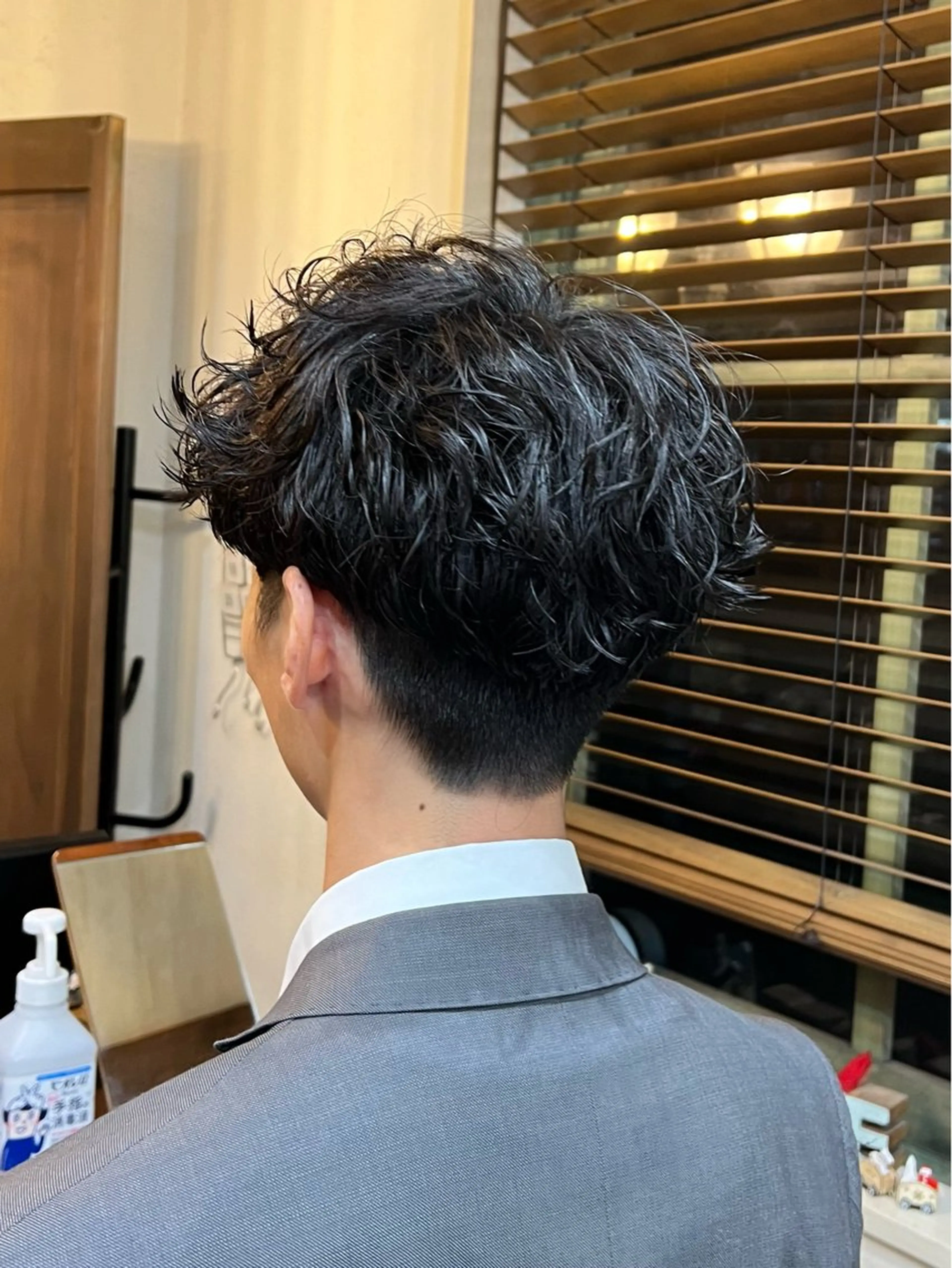 パーマ メンズ マッシュ メンズパーマ at’LAV by Belle所属・【Belle】 MIYUKO🤎のヘアスタイル