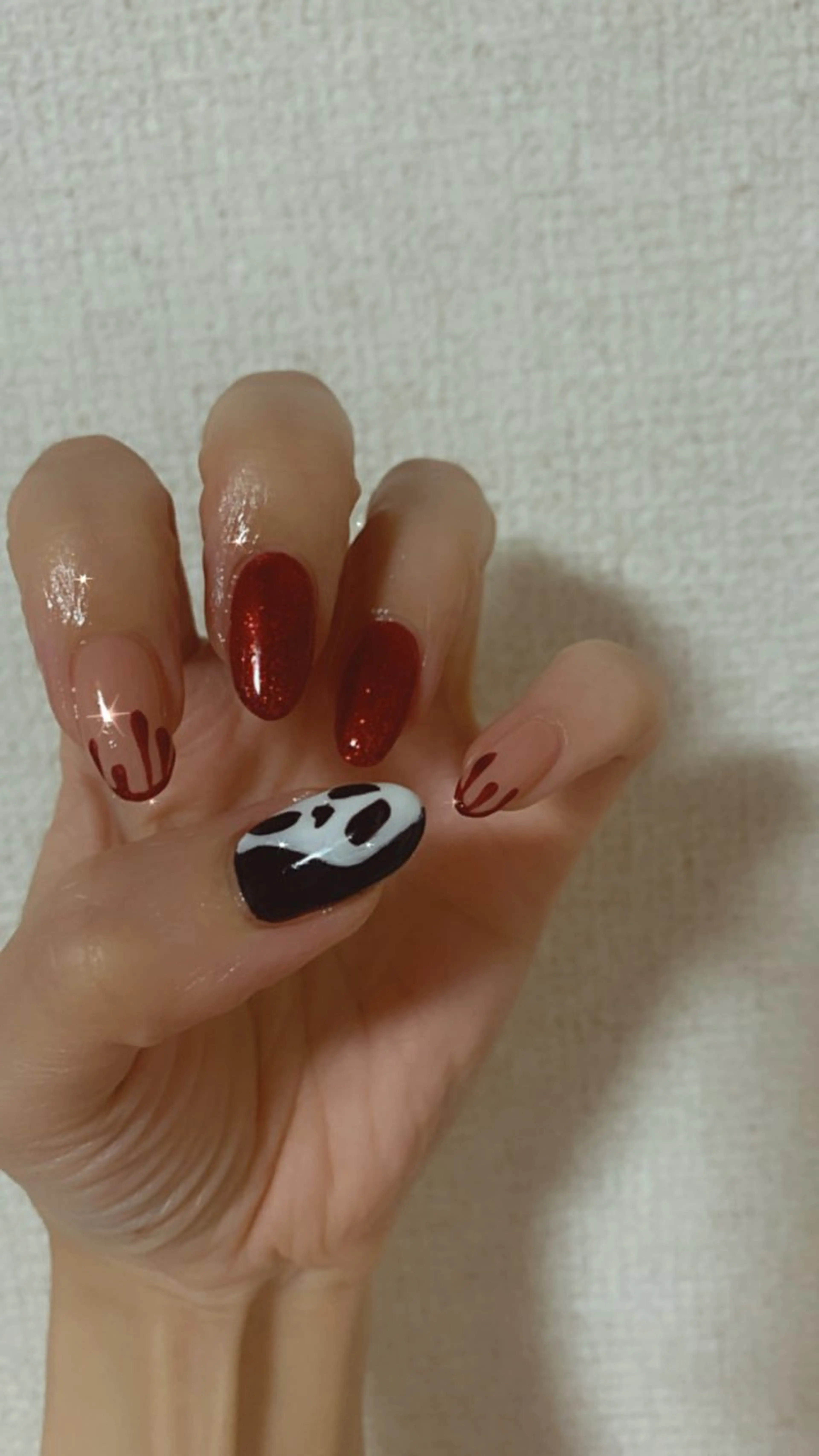 ネイル ハロウィン 北川 恭子のネイルデザイン