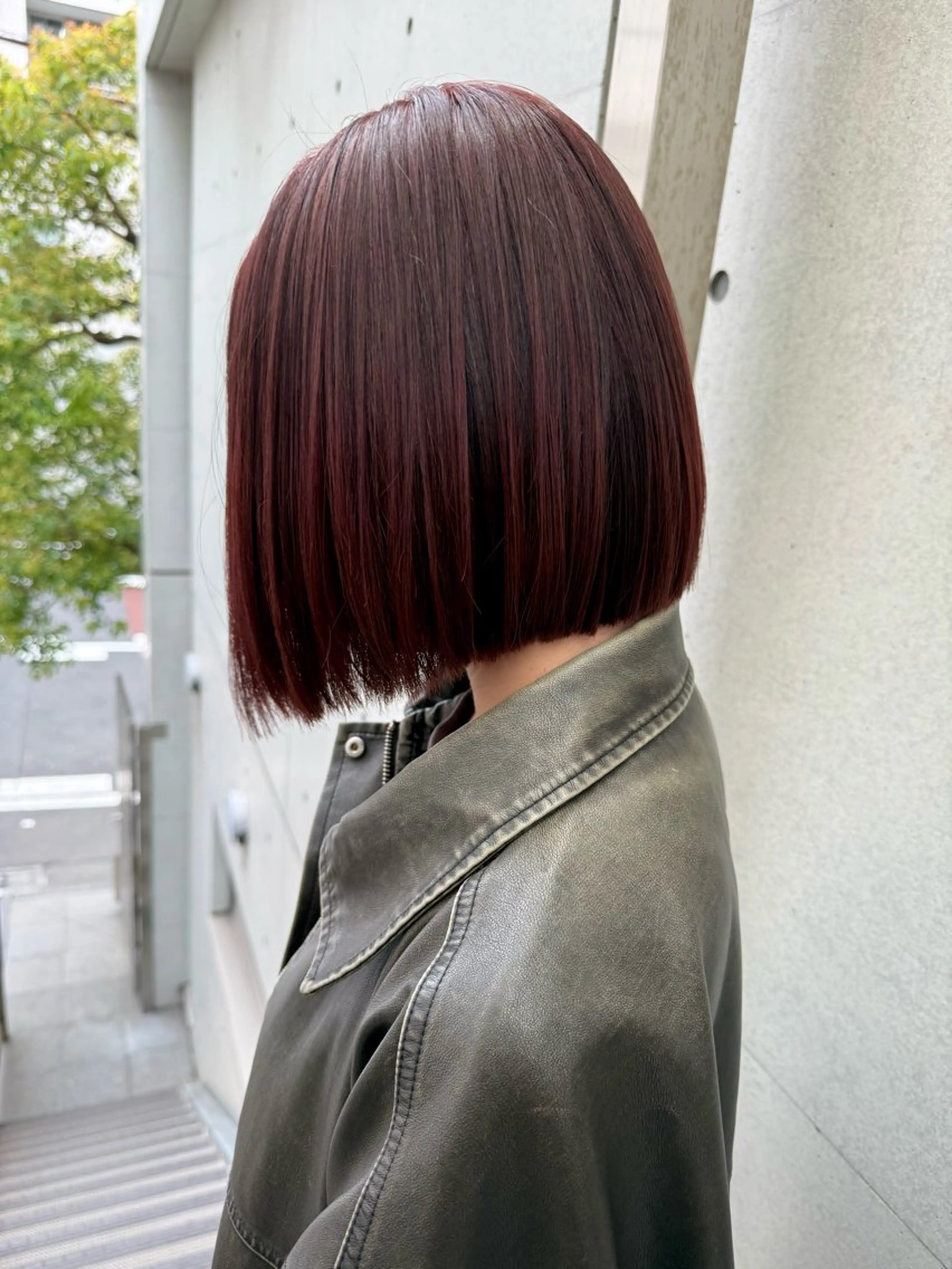 ショート カラー ショートボブ アッシュ アッシュブラック ベージュカラー 黒髪 カット ヘアカラー トリートメント 國井 廉のヘアスタイル