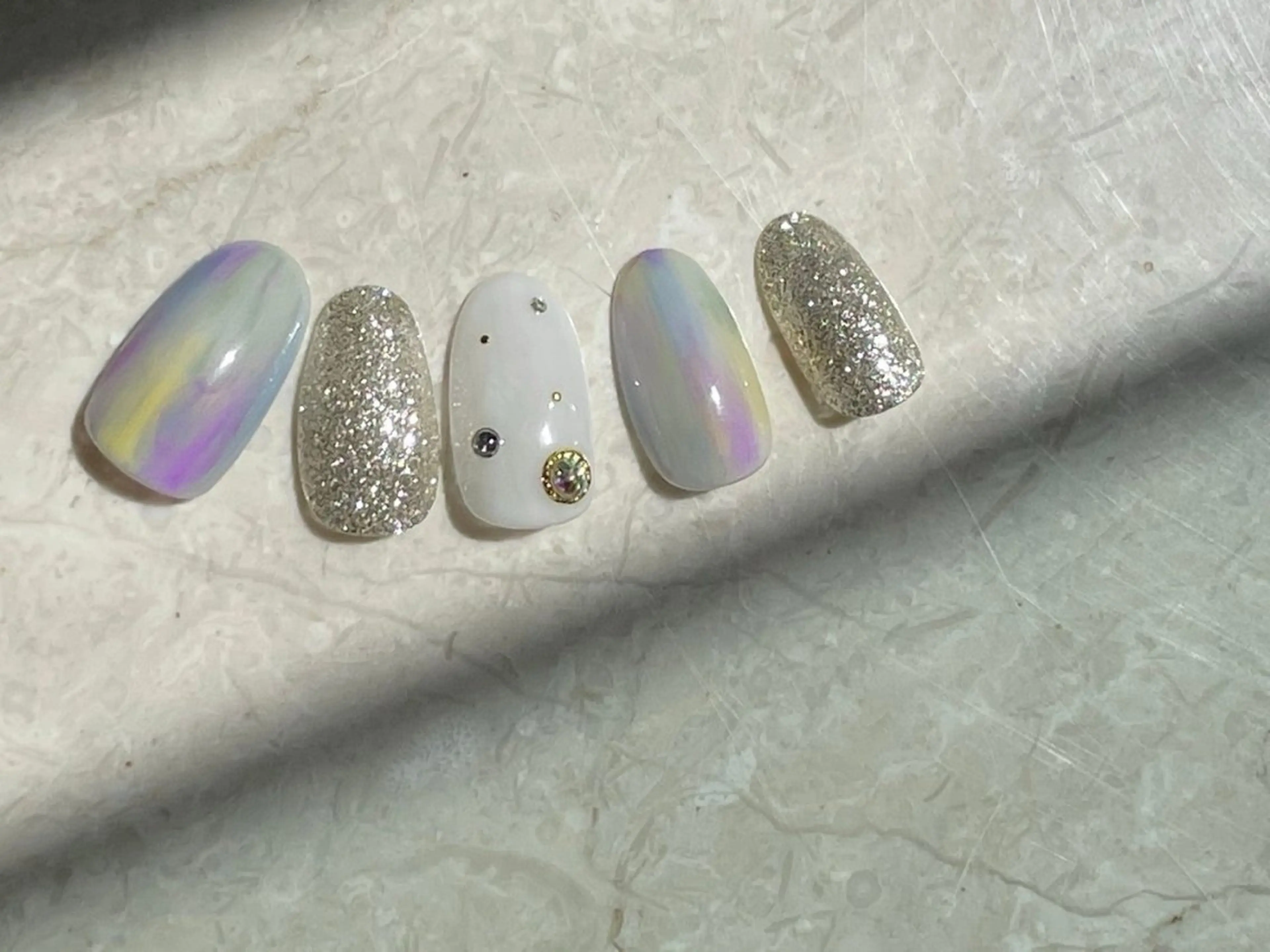 ネイル ⭐︎休業中の練習⭐︎ JNA認定講師髙橋のネイルデザイン