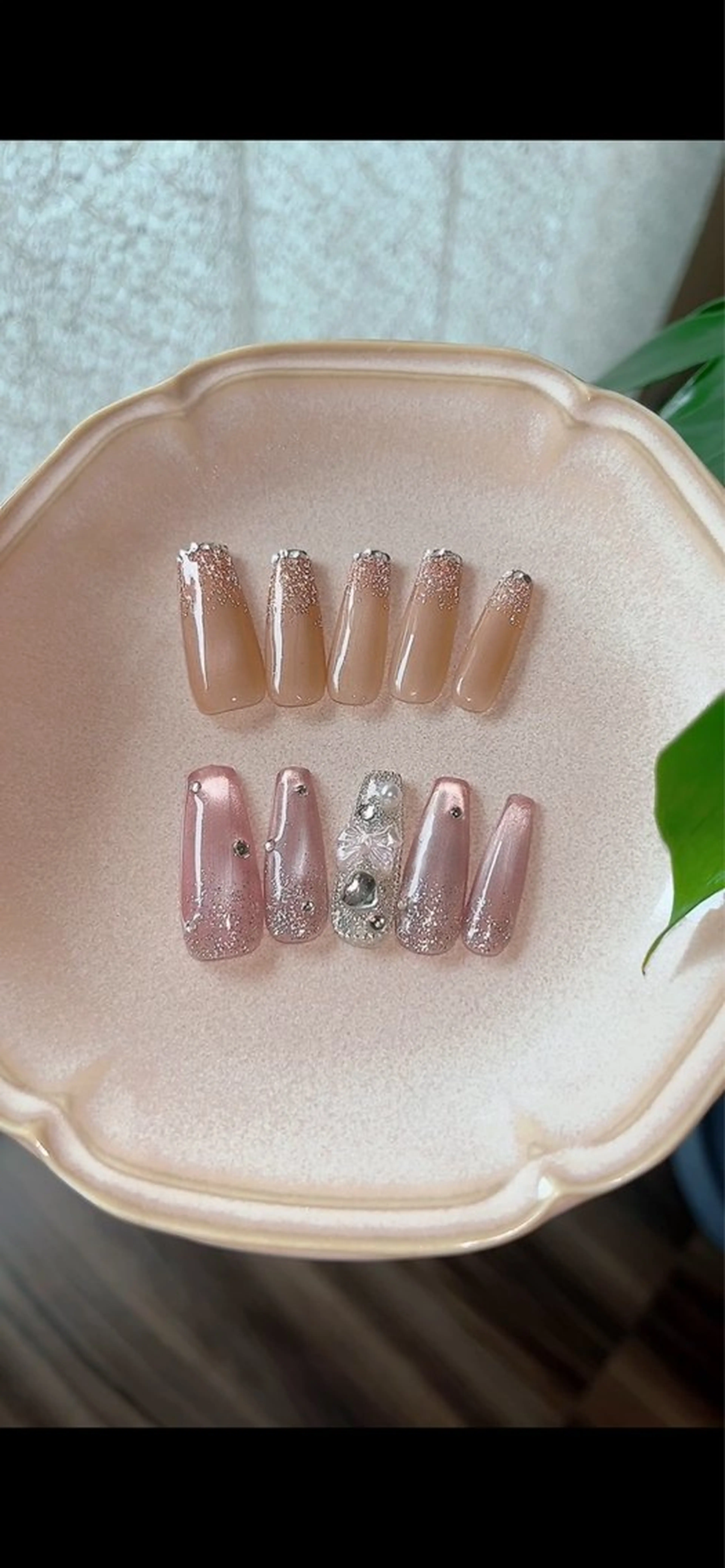 ネイル 長さ出し ネイルチップ ハンドネイル LOVE NAIL 💕Sonoのネイルデザイン