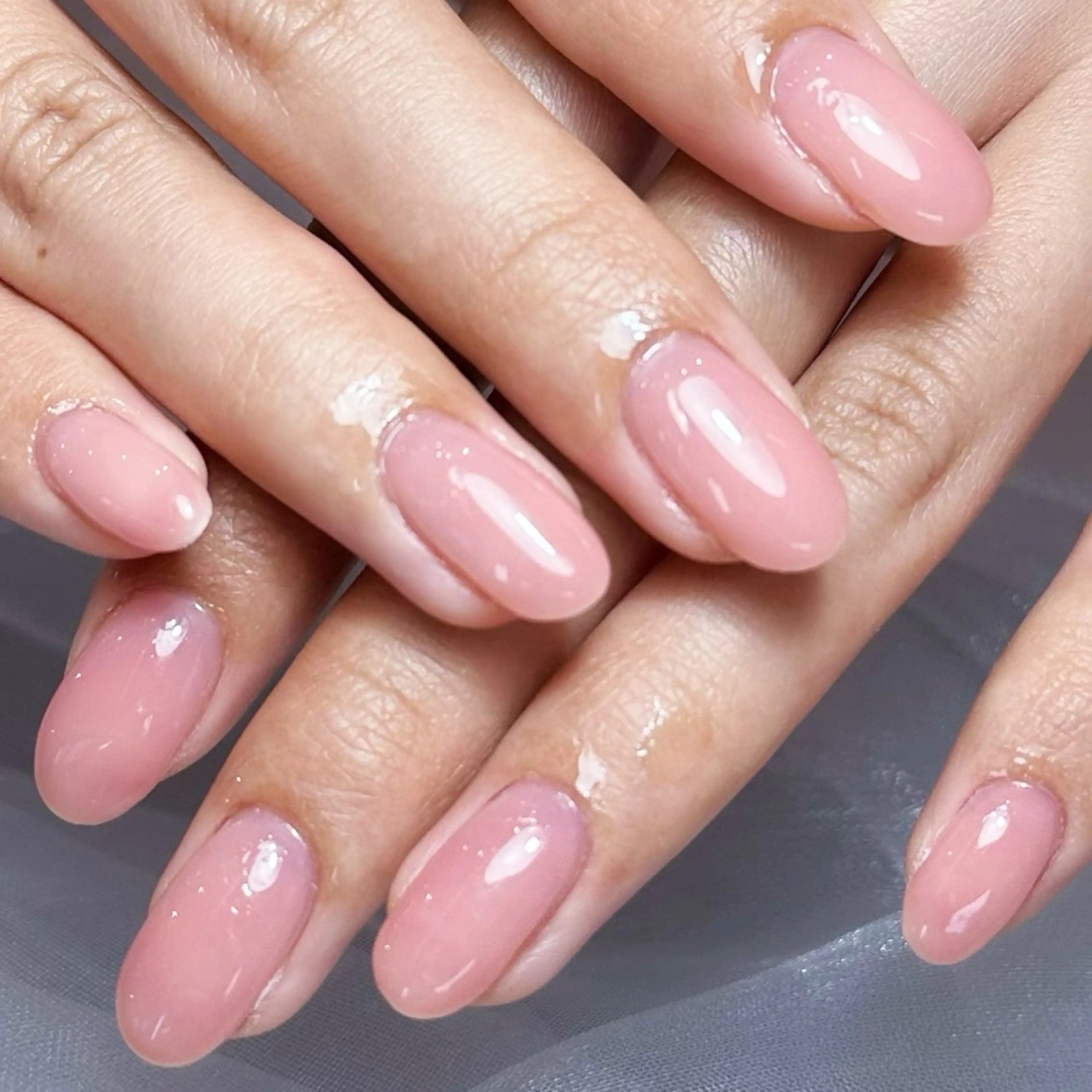 ネイル アートネイル オーロラネイル ガーリー キラキラネイル 韓国ネイル ハンドネイル ハンドケア DEMAIN- ERIのネイルデザイン