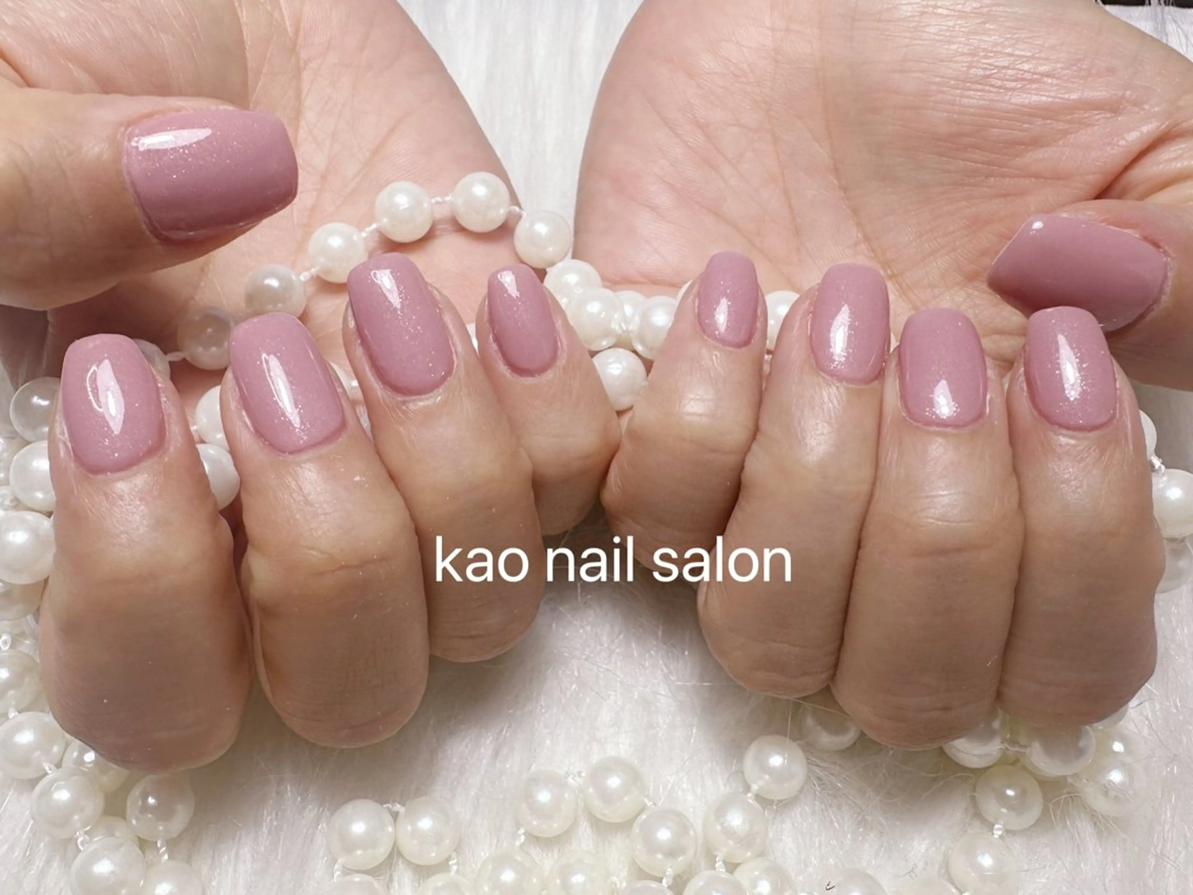 ネイル ハンドネイル kao nail マグネット/長さだしのネイルデザイン
